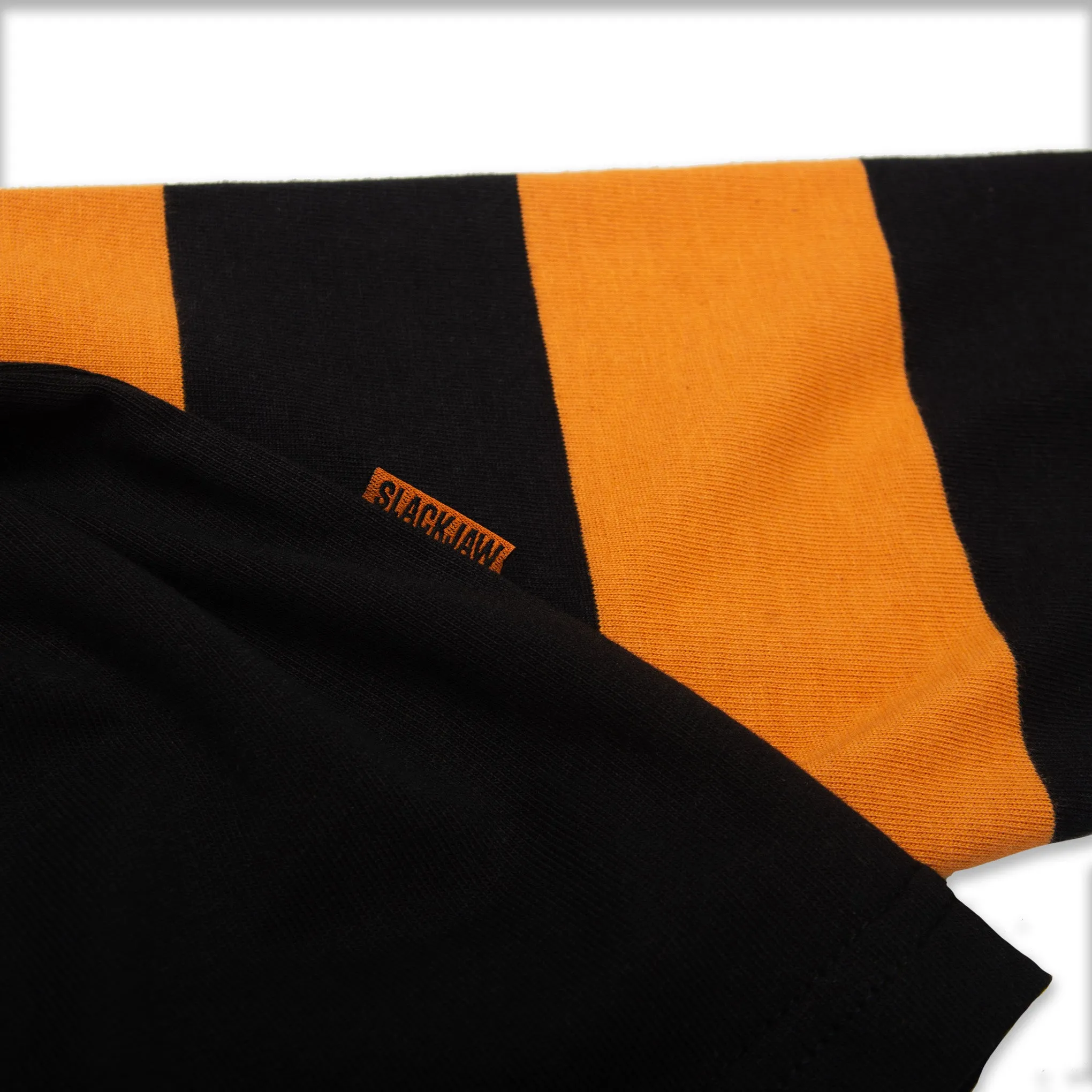 Essential Breakout Long Sleeve T Shirt - Black/Rust sold by Slackjaw product image thumbnail 5