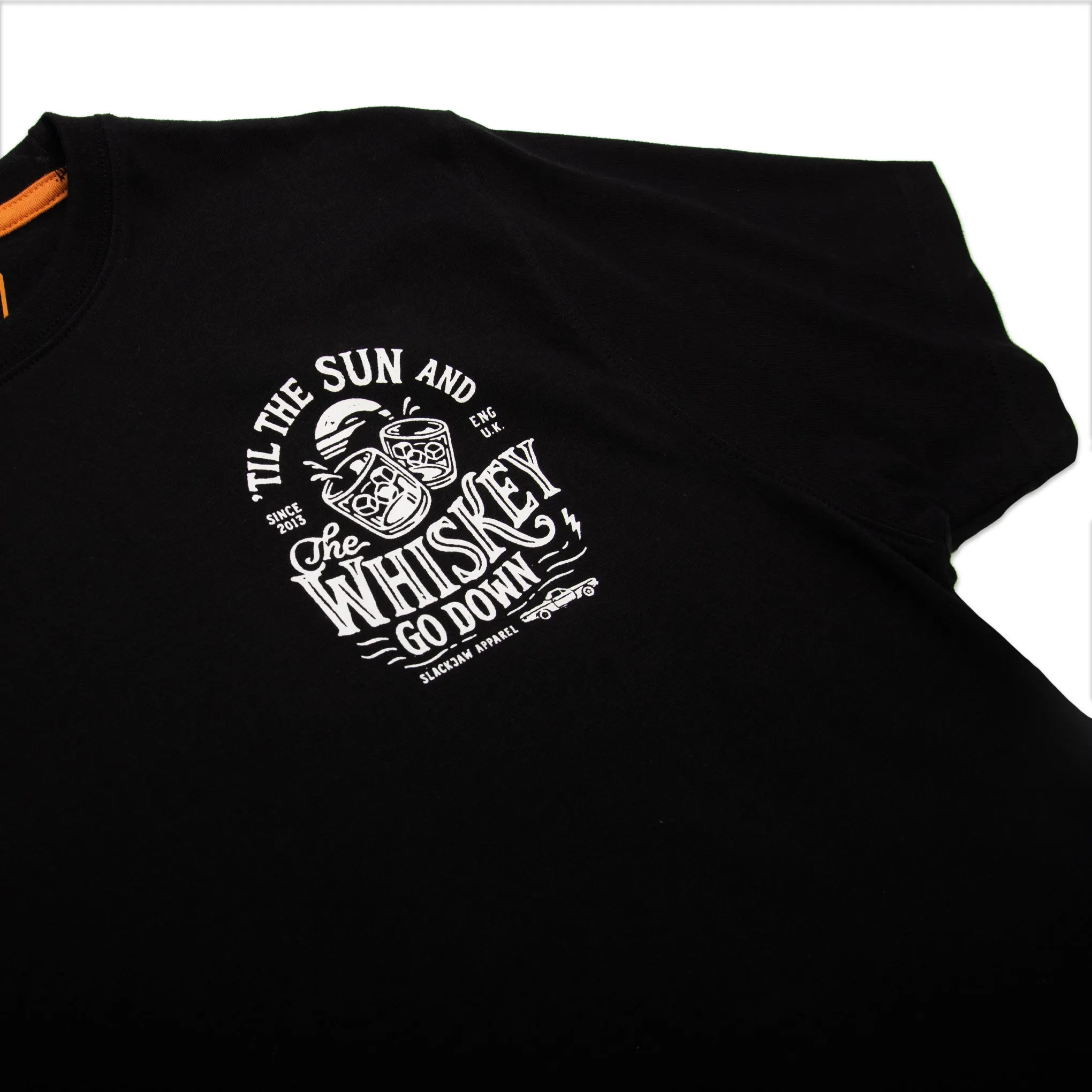 Whiskey Sunset T Shirt - Black sold by Slackjaw product image thumbnail 5