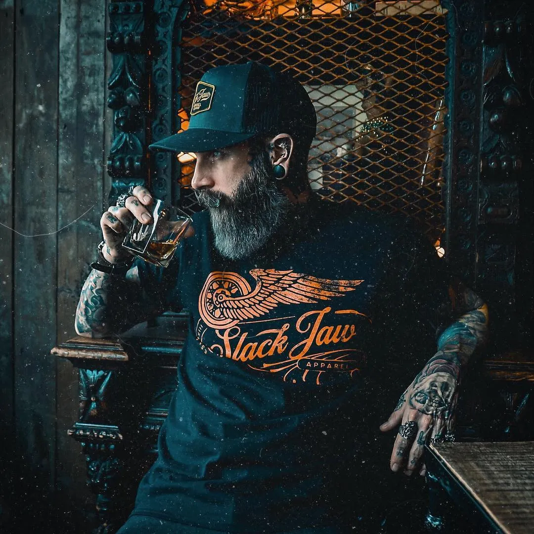 Rusty Wheels T Shirt - Black sold by Slackjaw product image thumbnail 2