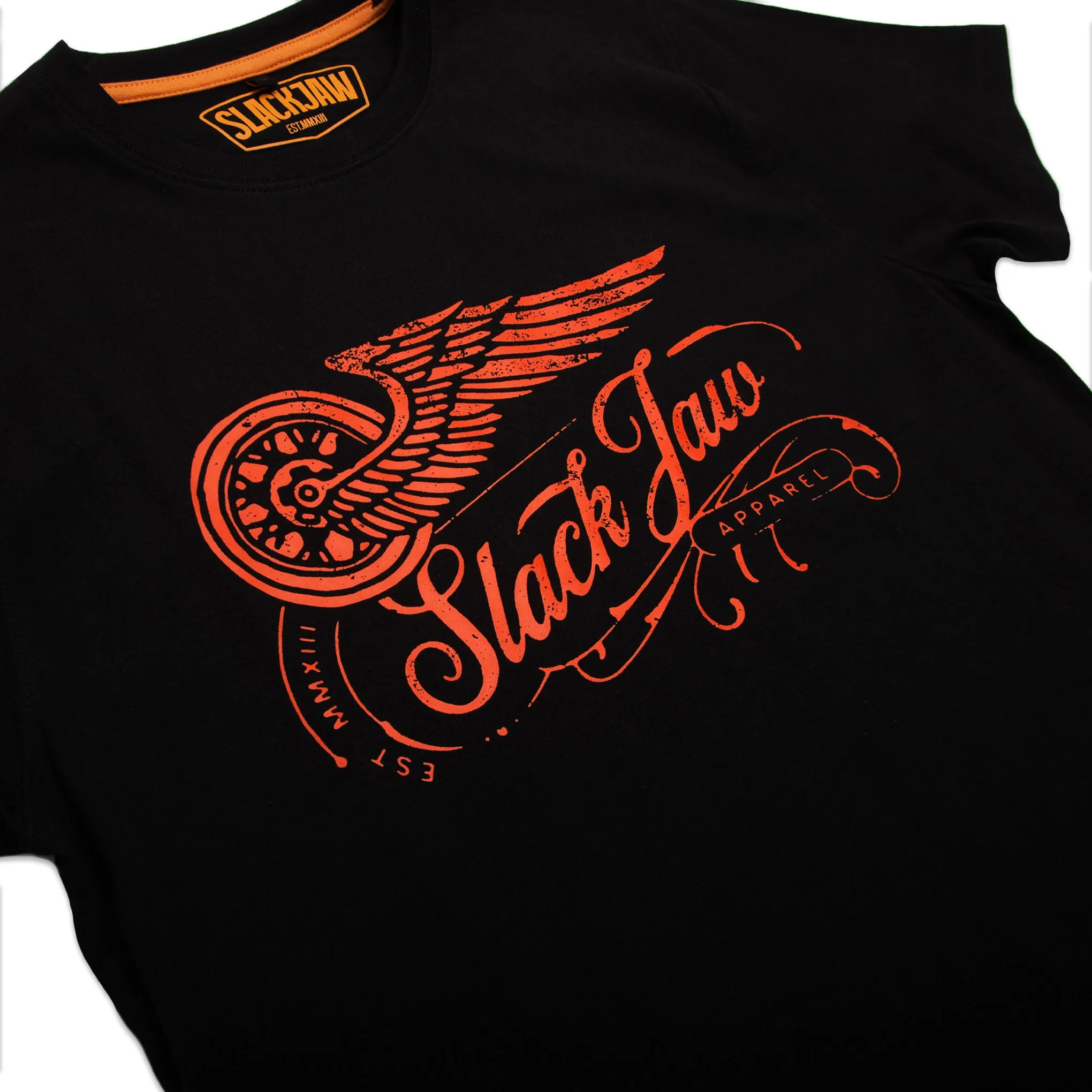 Rusty Wheels T Shirt - Black sold by Slackjaw product image thumbnail 3