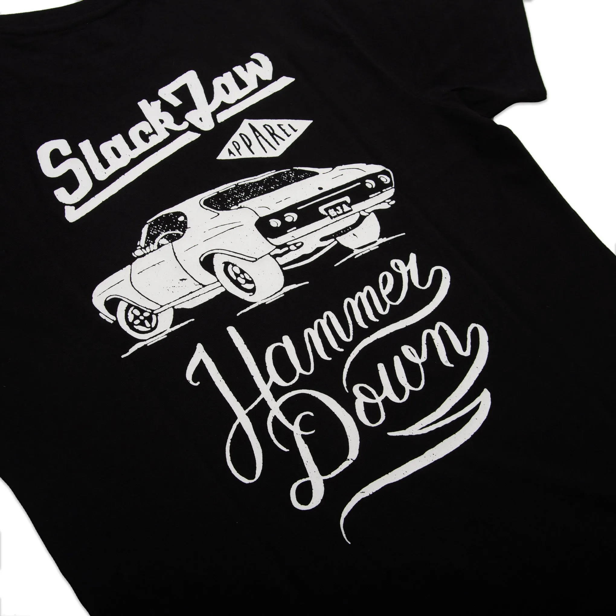 Hammer Down T Shirt - Black sold by Slackjaw product image thumbnail 5
