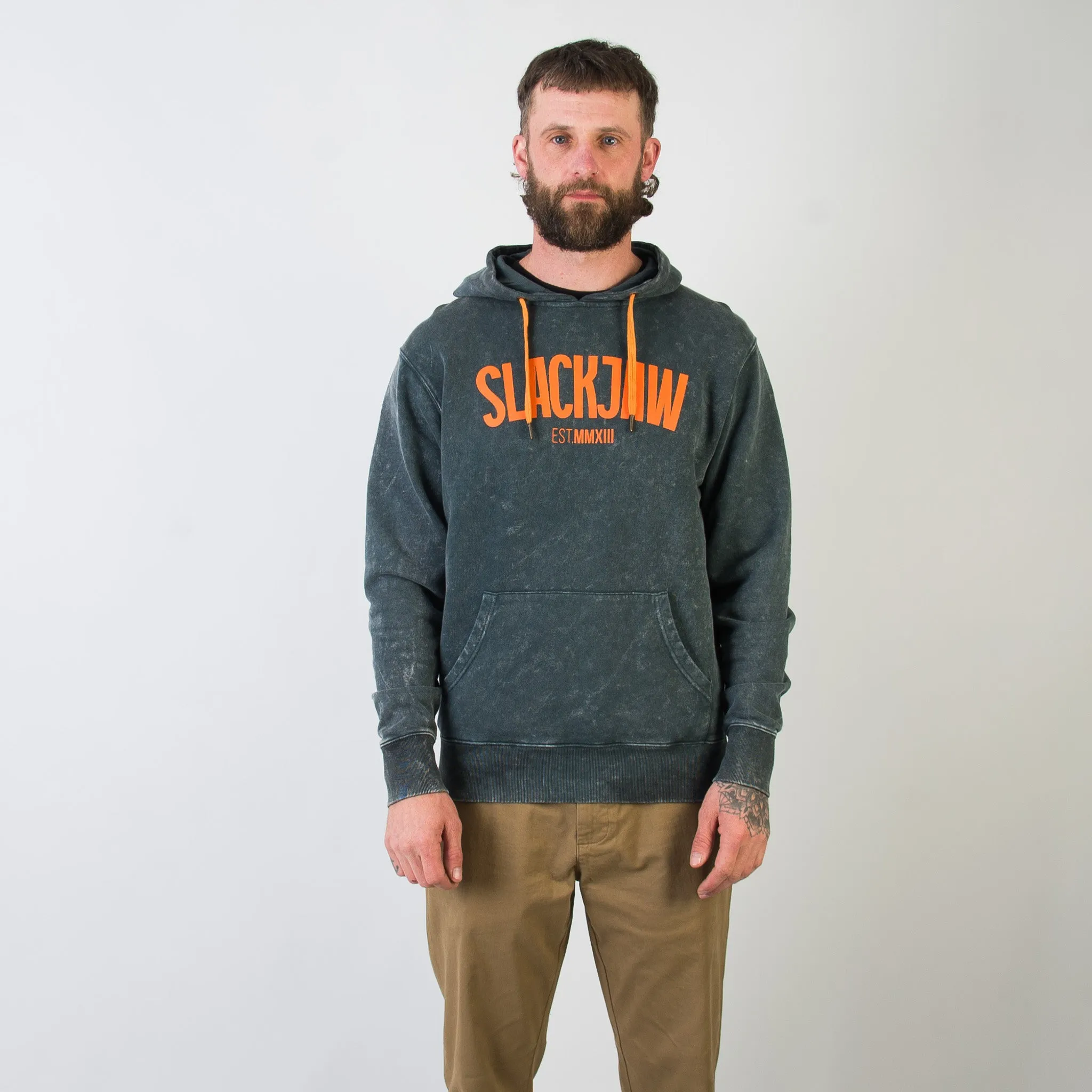 ICON Hoody - Vintage Black/Rust sold by Slackjaw product image thumbnail 2