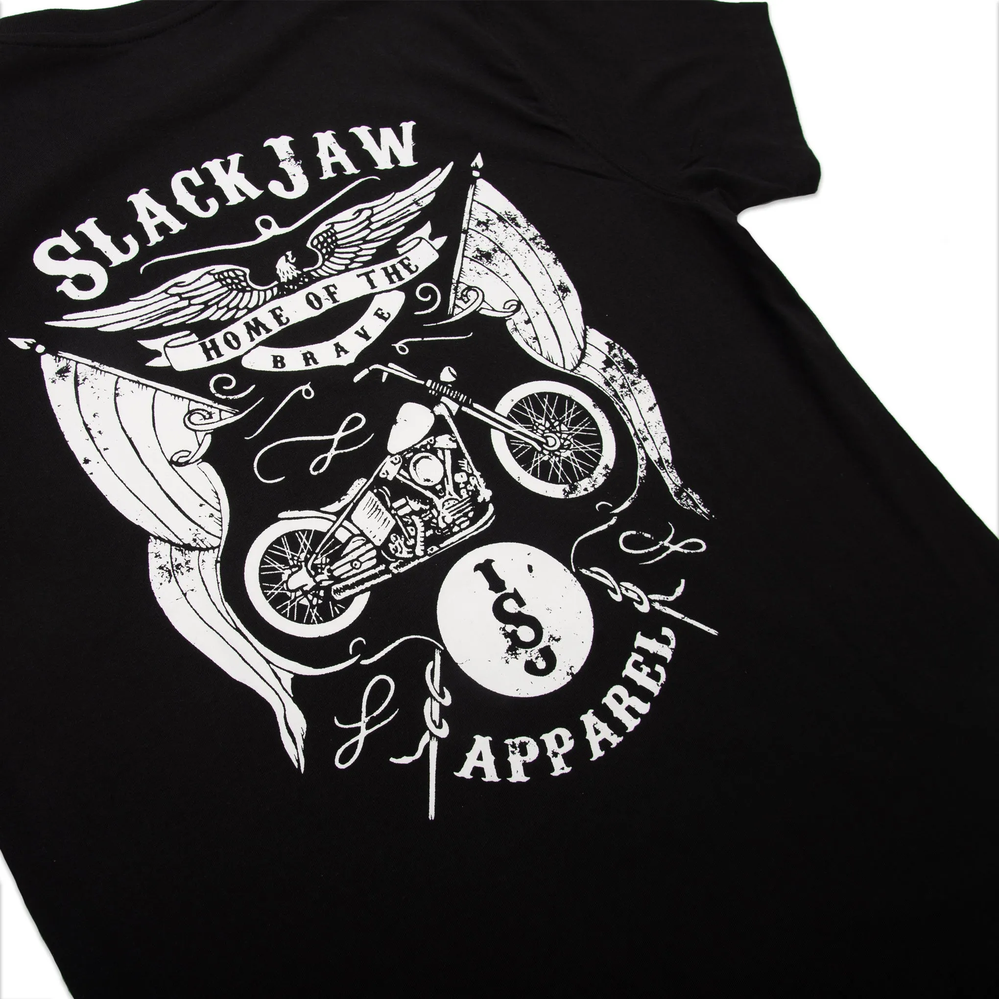 Home of the Brave T Shirt - Black sold by Slackjaw product image thumbnail 5