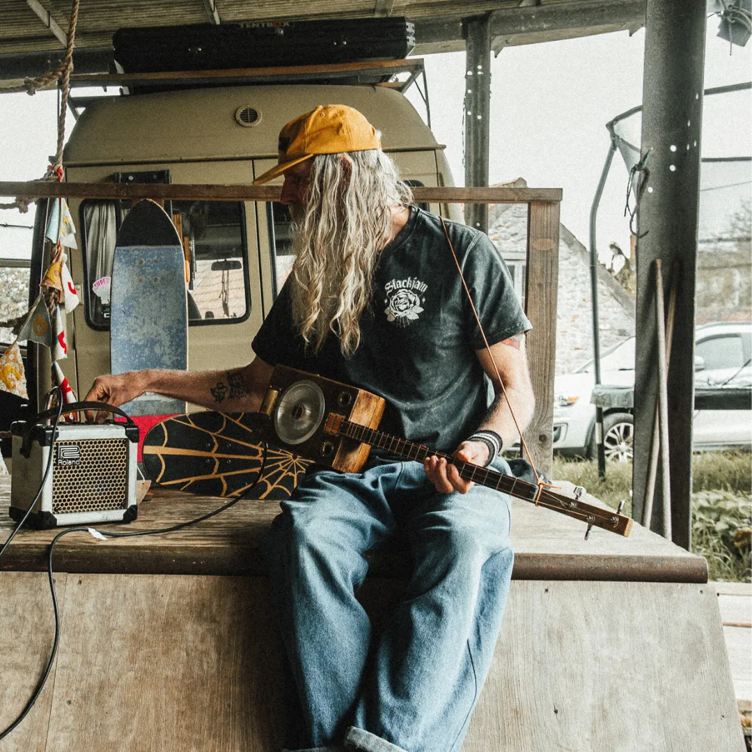 Rider T Shirt - Vintage Black sold by Slackjaw product image thumbnail 3