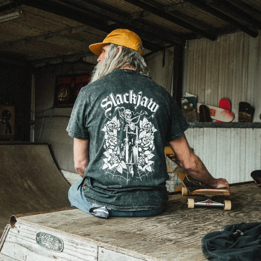 Rider T Shirt - Vintage Black sold by Slackjaw product image thumbnail 2