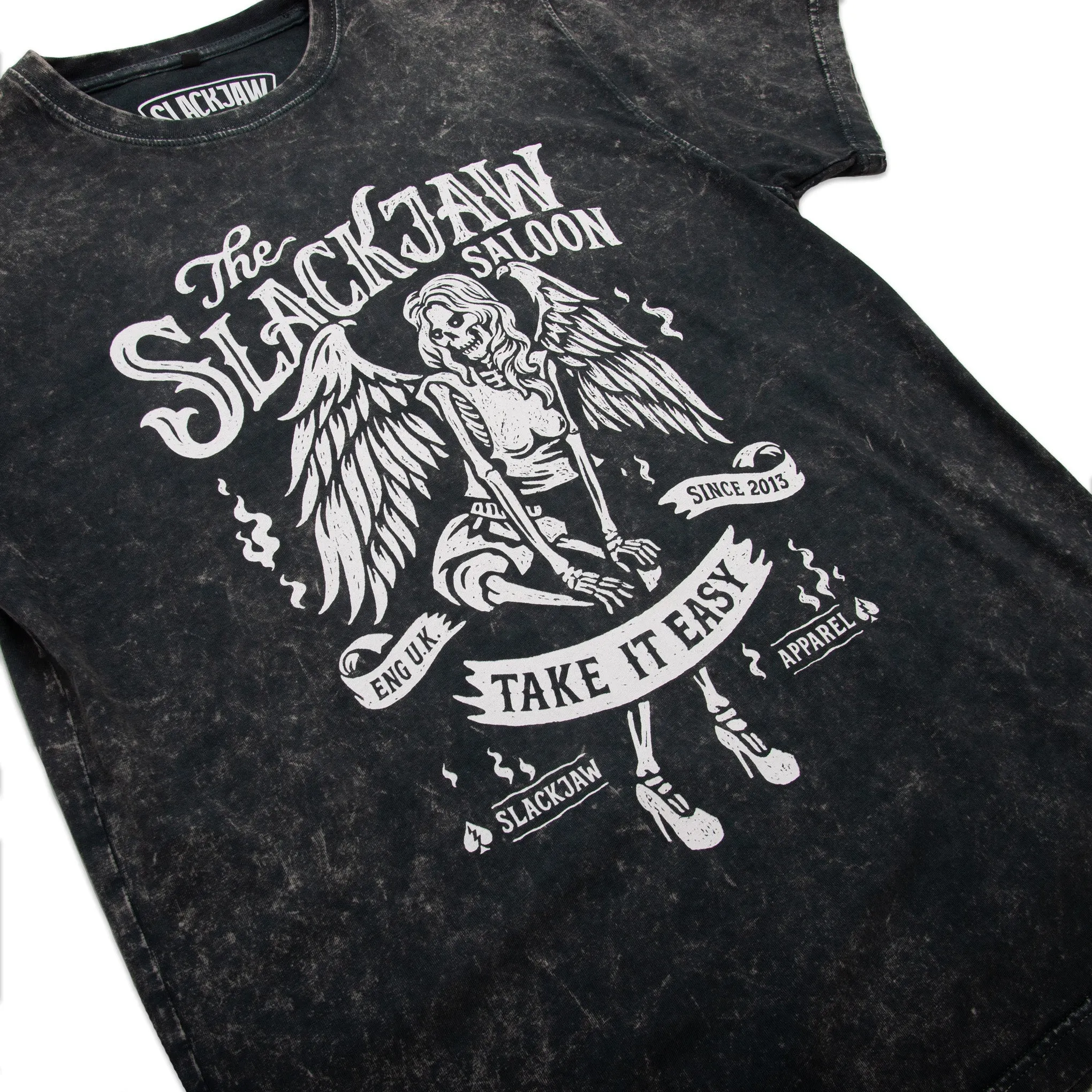 Saloon T Shirt - Vintage Black sold by Slackjaw product image thumbnail 3