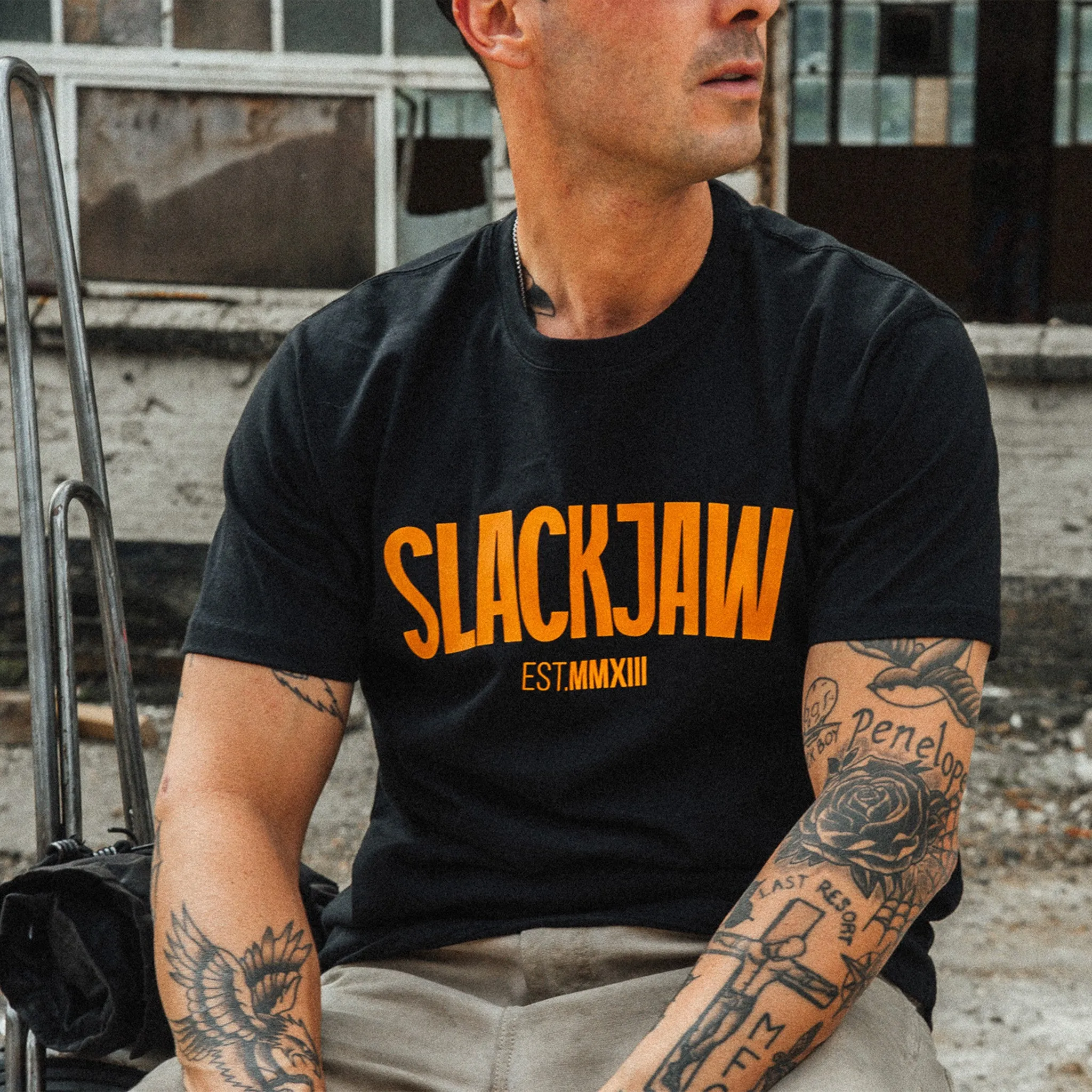 ICON T Shirt - Black sold by Slackjaw product image thumbnail 2