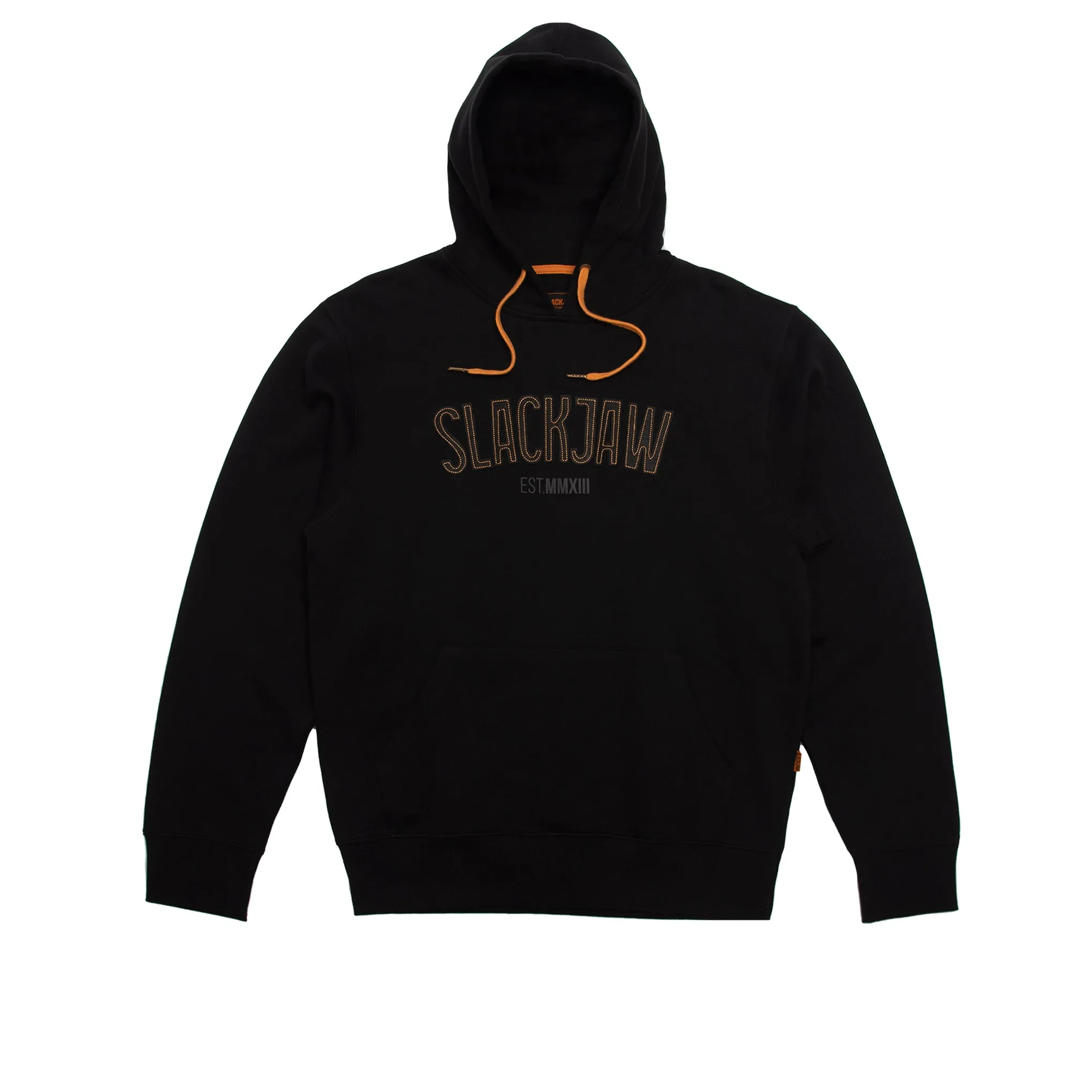 ICON Applique Hoody - Black sold by Slackjaw