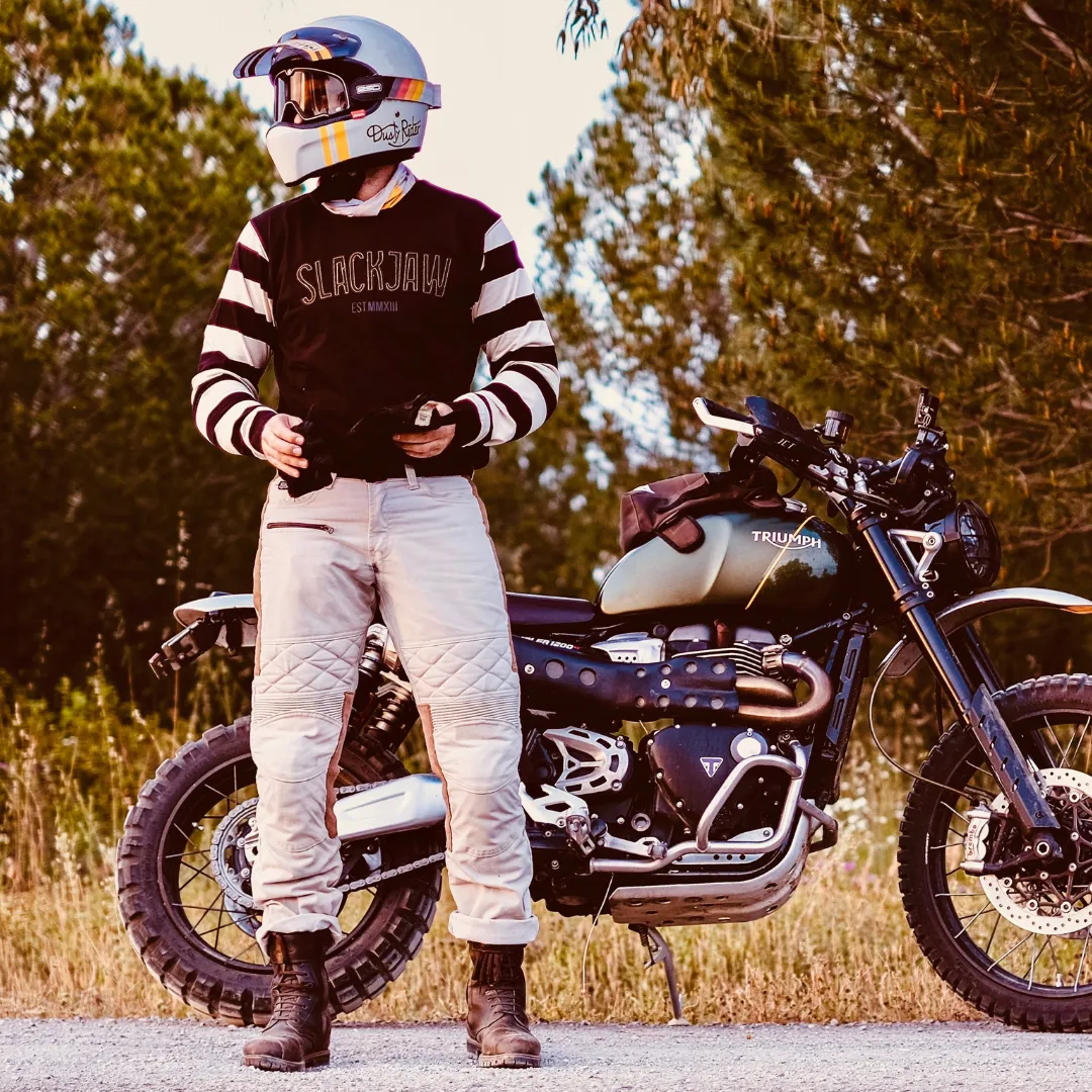 Breakout Long Sleeve T Shirt ICON Applique - Black/Bone sold by Slackjaw product image thumbnail 4