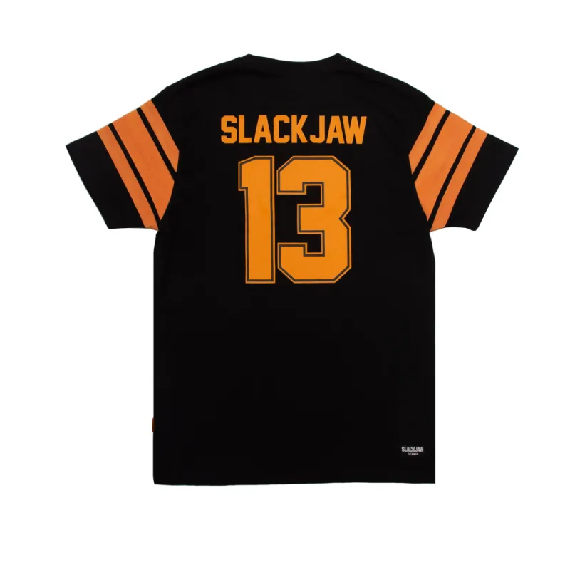 Thirteen T Shirt - Black/Rust sold by Slackjaw