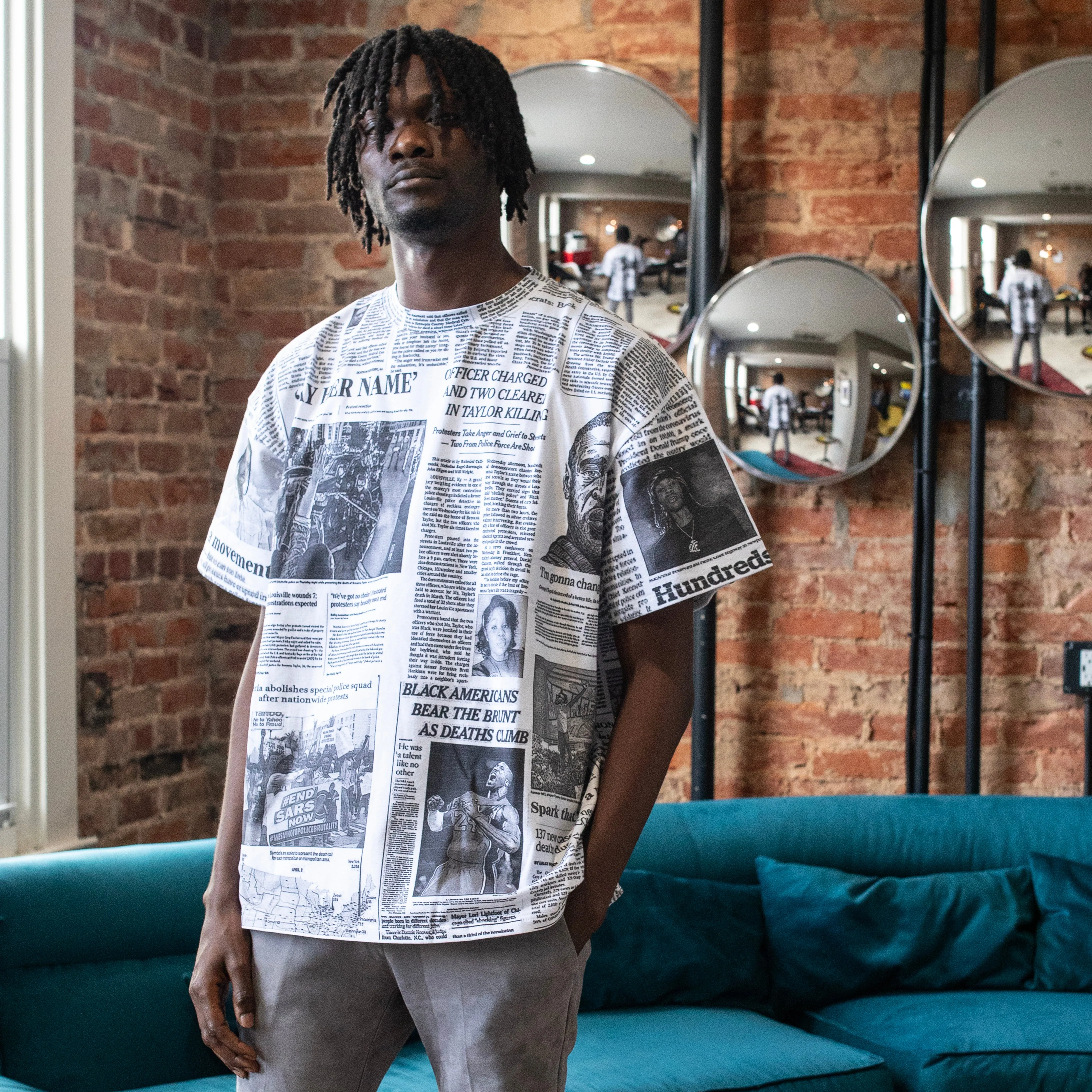 2020 Legacy Newspaper T-Shirt sold by Don’t Stall product image thumbnail 3