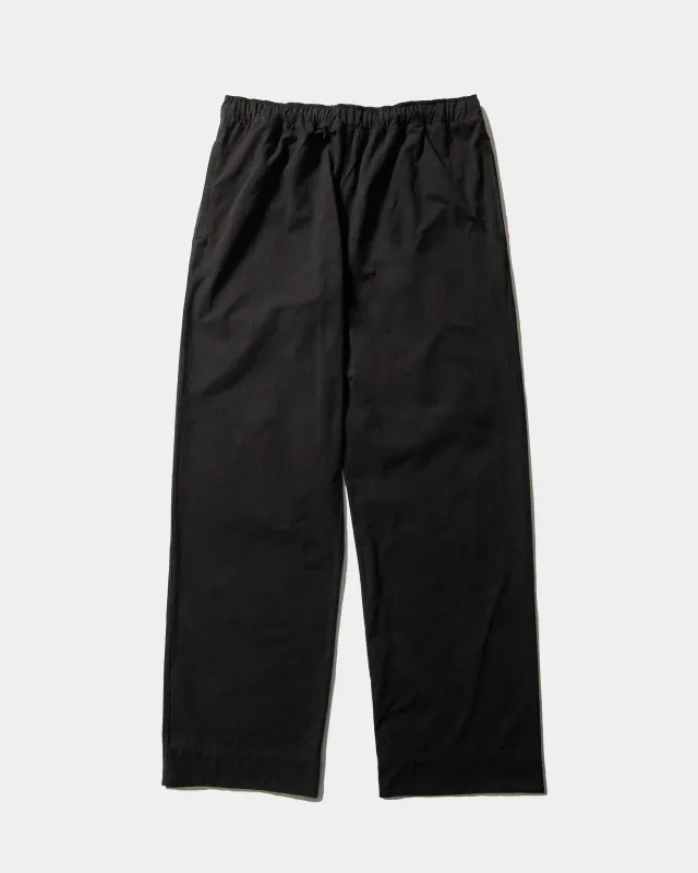 JASPER PULL-ON PANT - Dry Cotton Canvas - Black sold by Body of Work