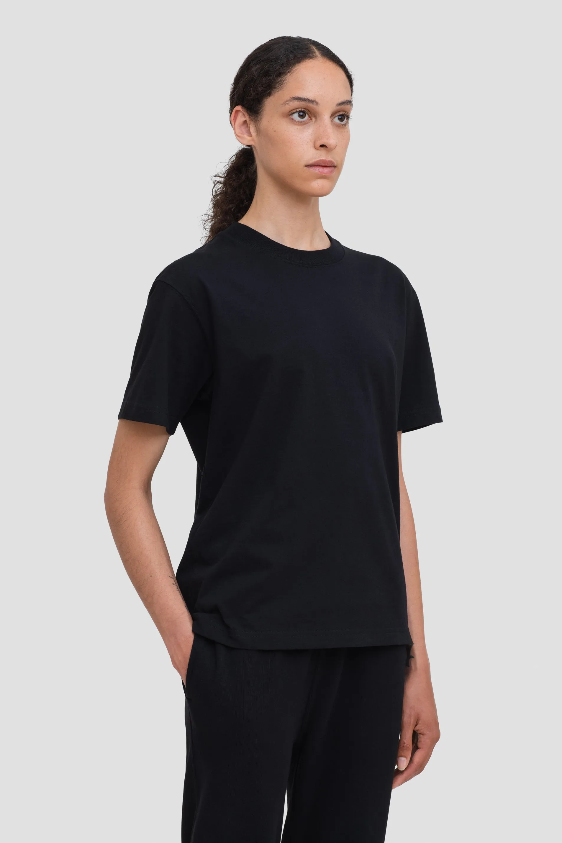 BOXY T-SHIRT - Black sold by Body of Work product image thumbnail 4