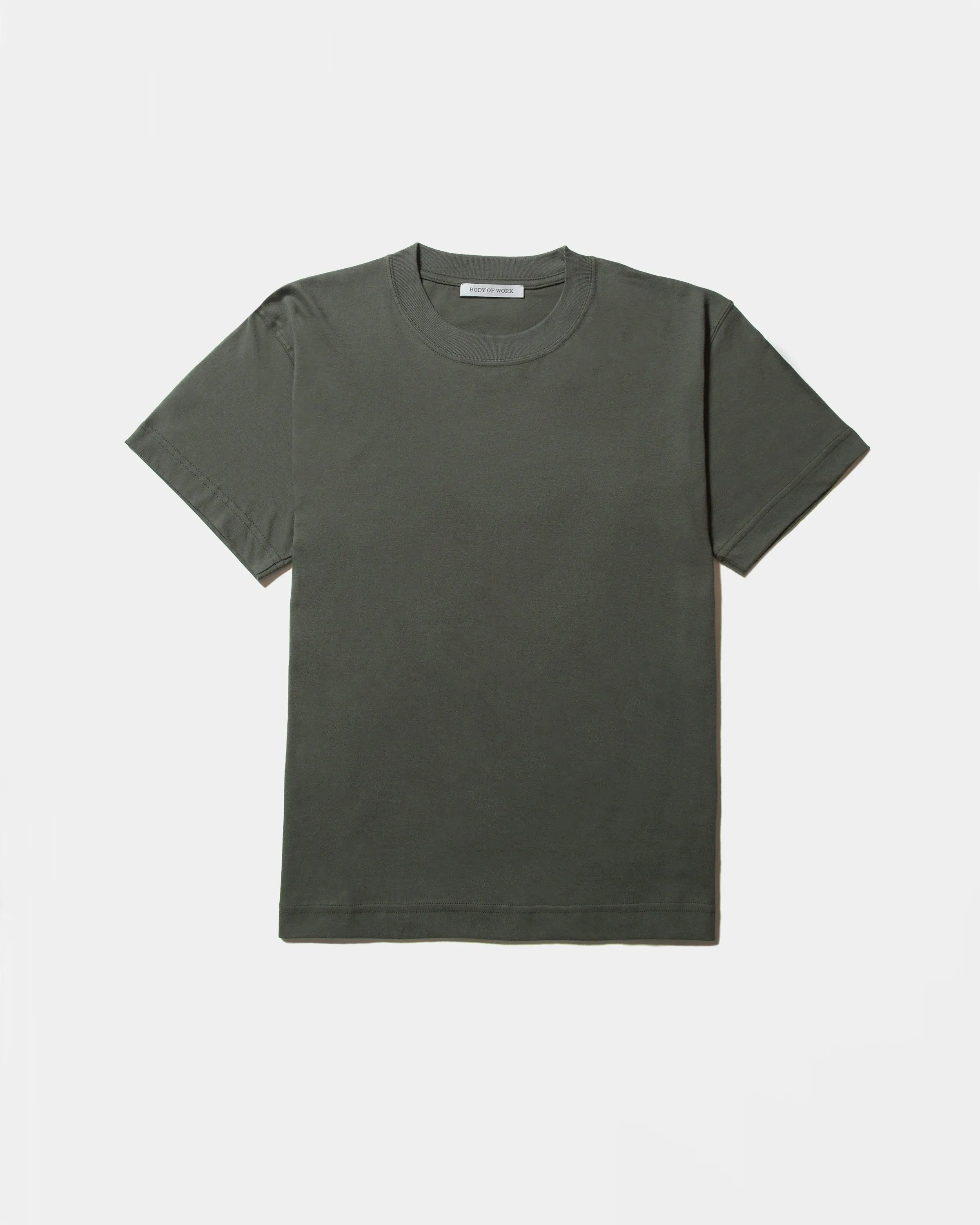 REED T-SHIRT - Lichen Green sold by Body of Work