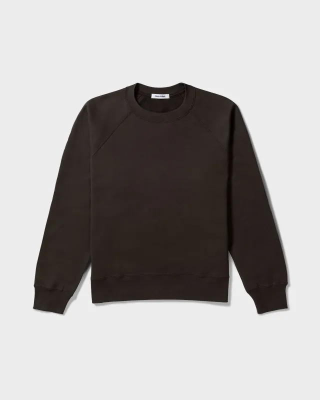 ASTER RAGLAN SWEATSHIRT - Loam Brown sold by Body of Work