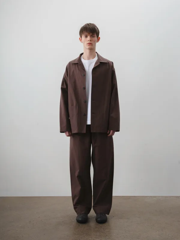 JASPER PULL-ON PANT - Nep Cotton Linen - Mineral made by Body of Work
