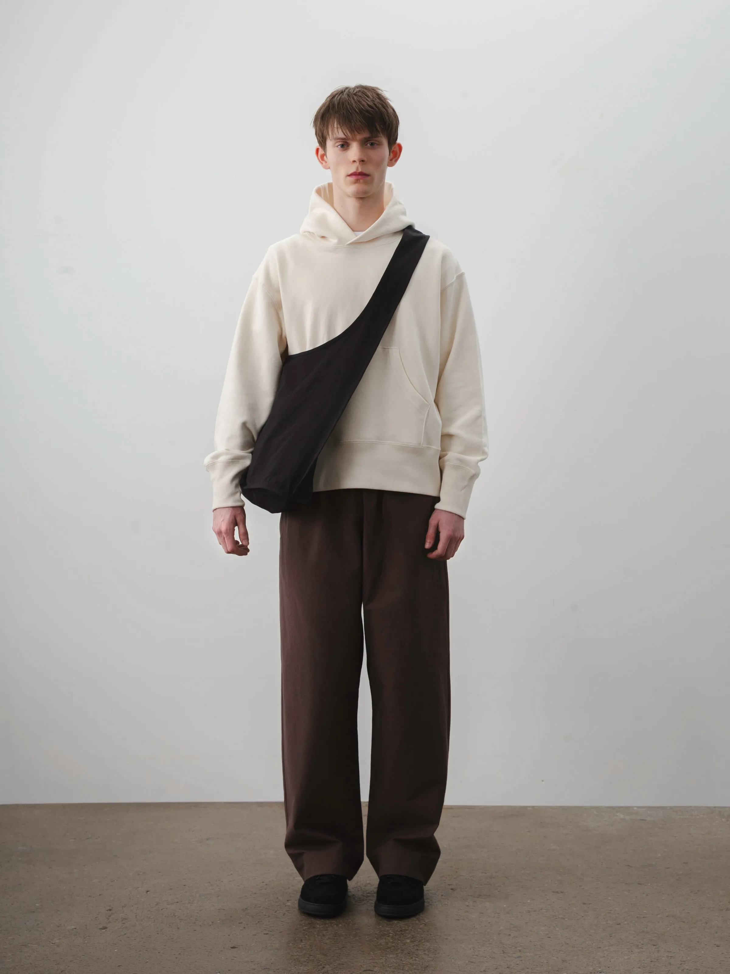SENNA HOODED SWEATSHIRT - Sueded French Terry - Natural sold by Body of Work product image thumbnail 3