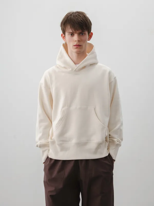 SENNA HOODED SWEATSHIRT - Sueded French Terry - Natural made by Body of Work