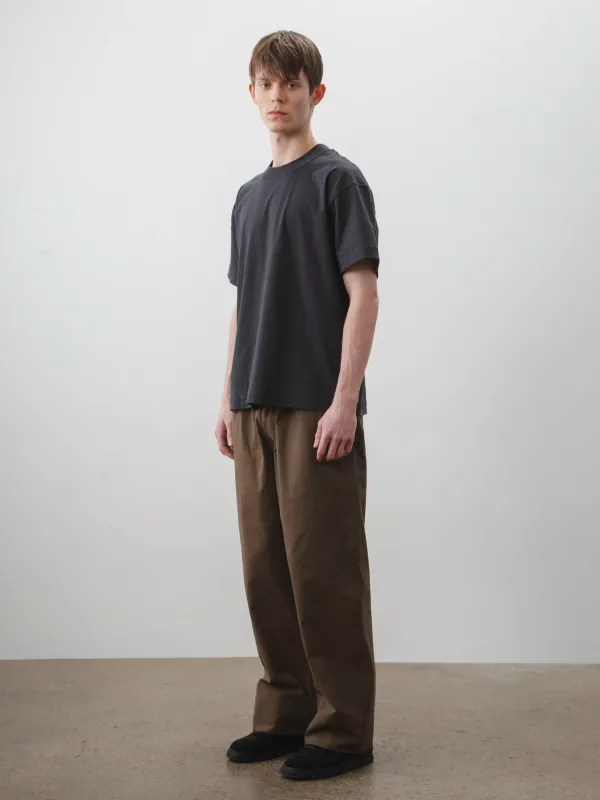 ELM PULL ON PANT - Dry Cotton Canvas - Oyster made by Body of Work