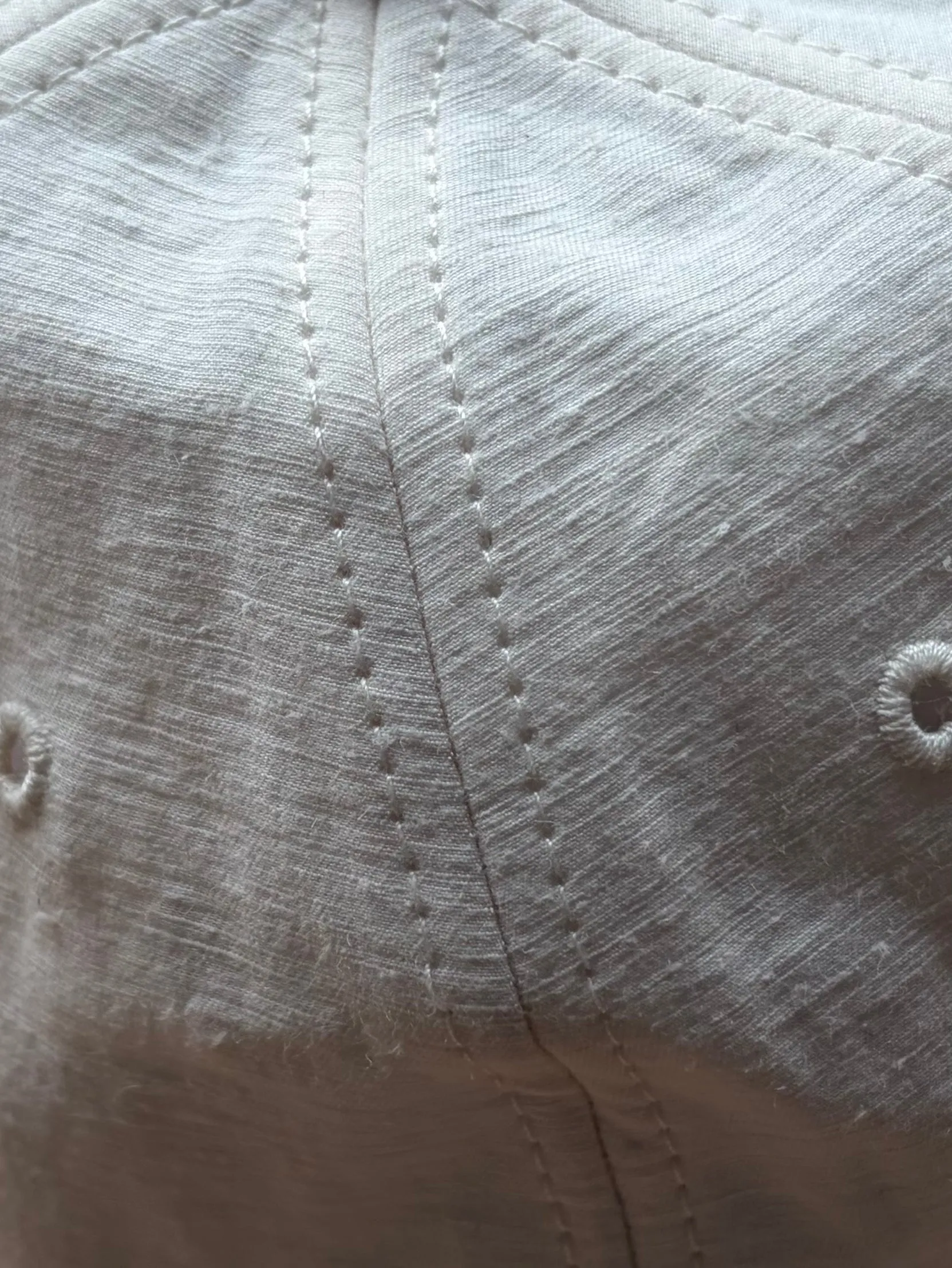 GINKGO CAP - Nep Cotton Linen - Salt sold by Body of Work product image thumbnail 3