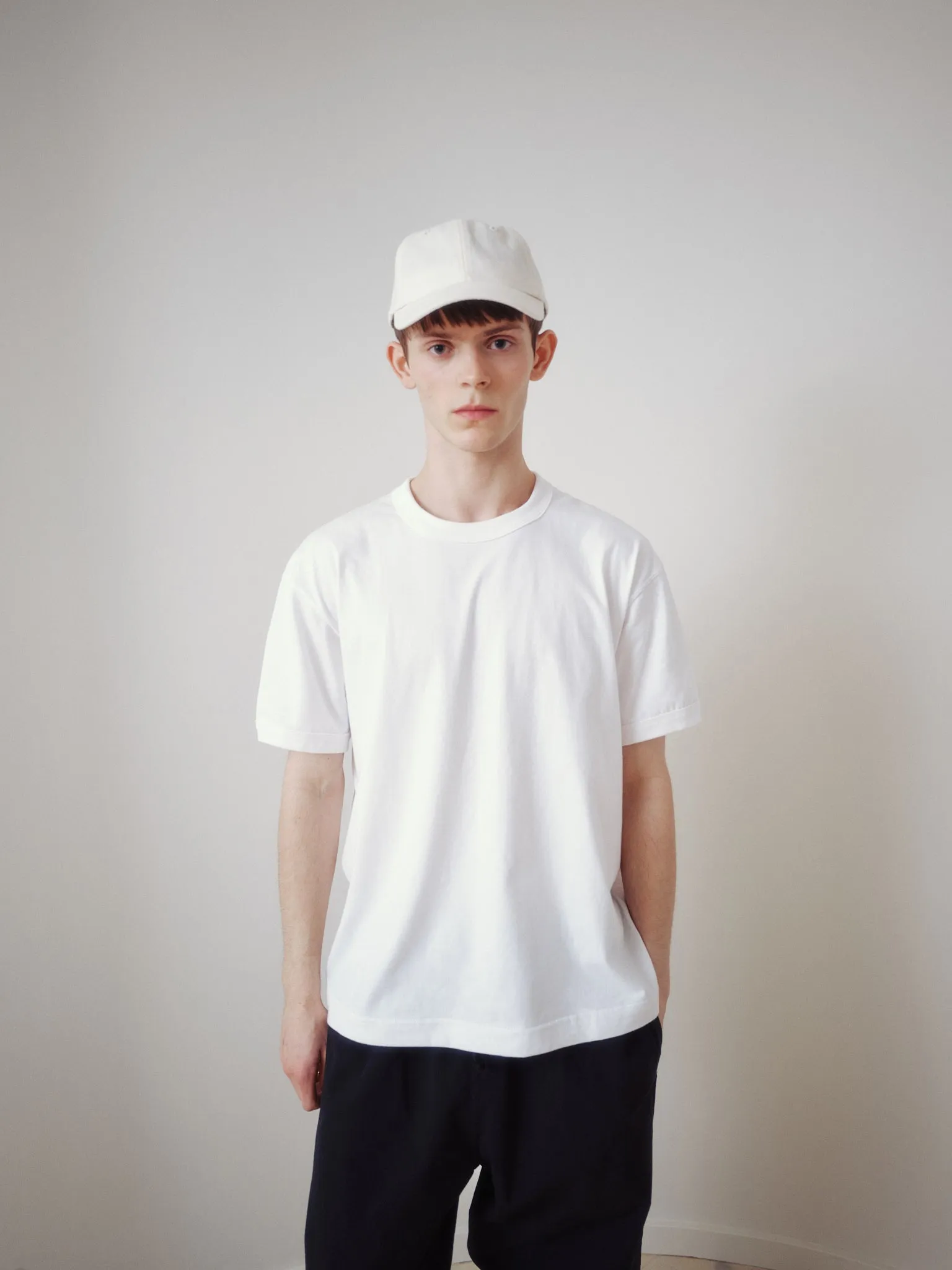 GINKGO CAP - Nep Cotton Linen - Salt sold by Body of Work product image thumbnail 2