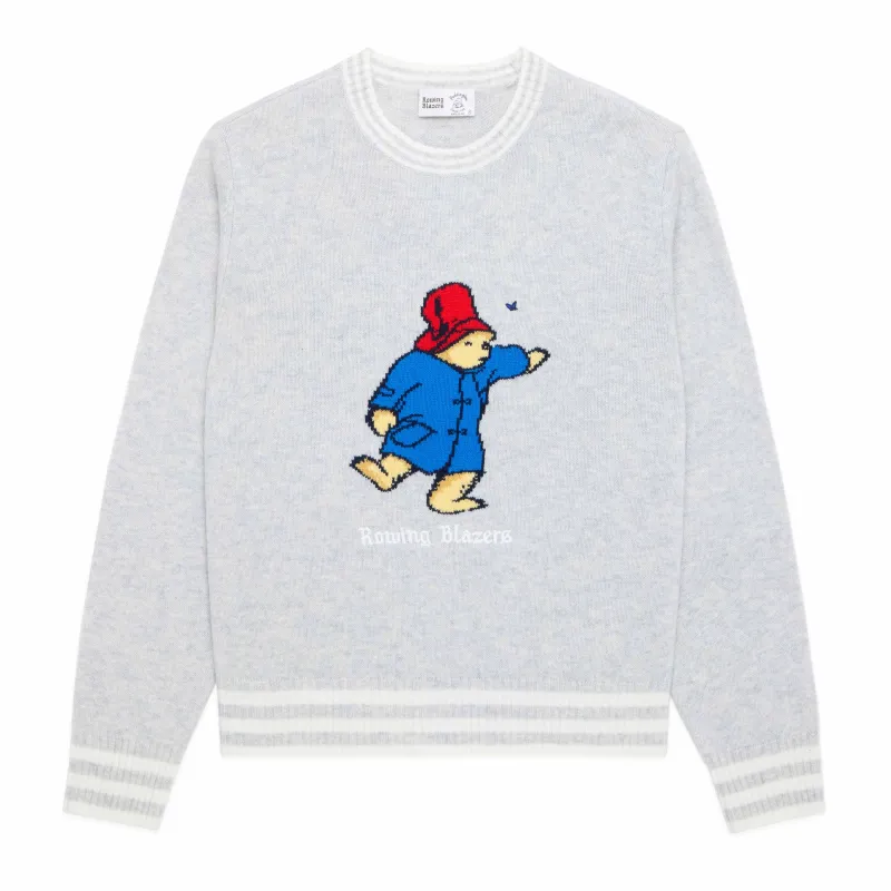 Paddington Heathered Cashmere Sweater Heather Natural sold by Rowing Blazers