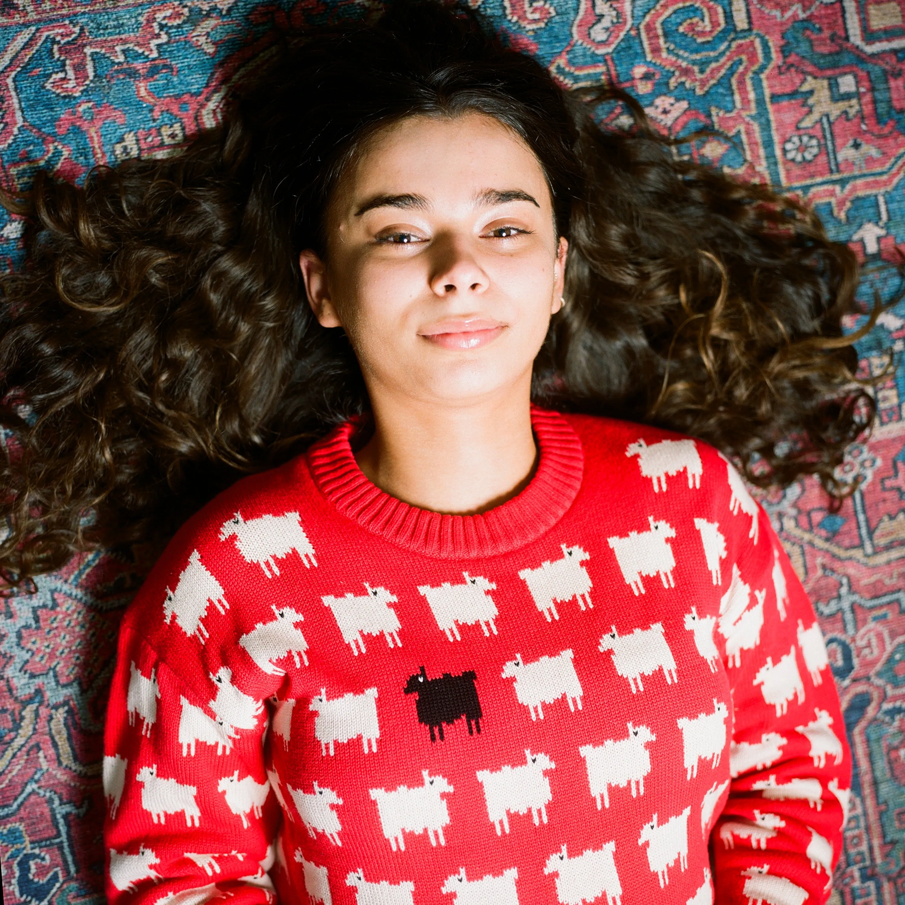 Warm & Wonderful Women's Fitted "Diana Edition" Cotton Sheep Sweater sold by Rowing Blazers product image thumbnail 5