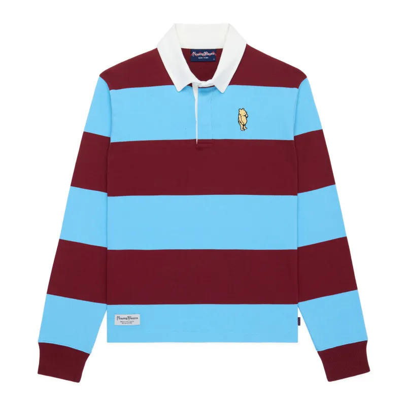 Men's Pooh Cotton Rugby Blue Multi made by Rowing Blazers