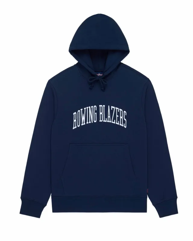 Men's Collegiate Arch Hoodie Navy sold by Rowing Blazers