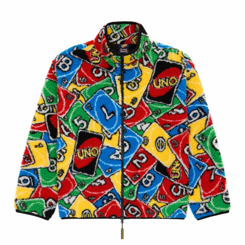 Men's UNO™ Sherpa Zip Jacket Multi-Color sold by Rowing Blazers