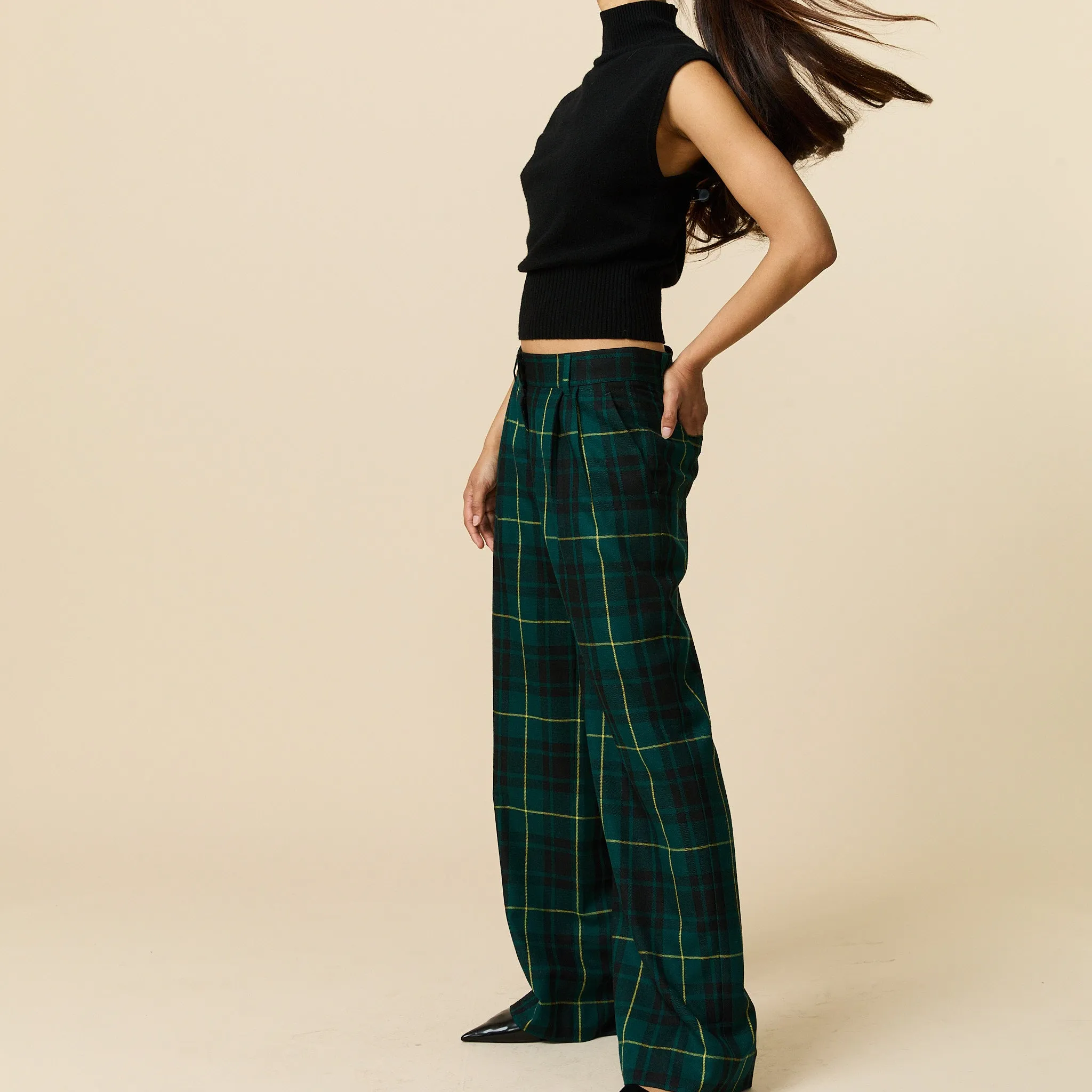 Women's Plaid Tartan Trousers Gordon Modern sold by Rowing Blazers product image thumbnail 5