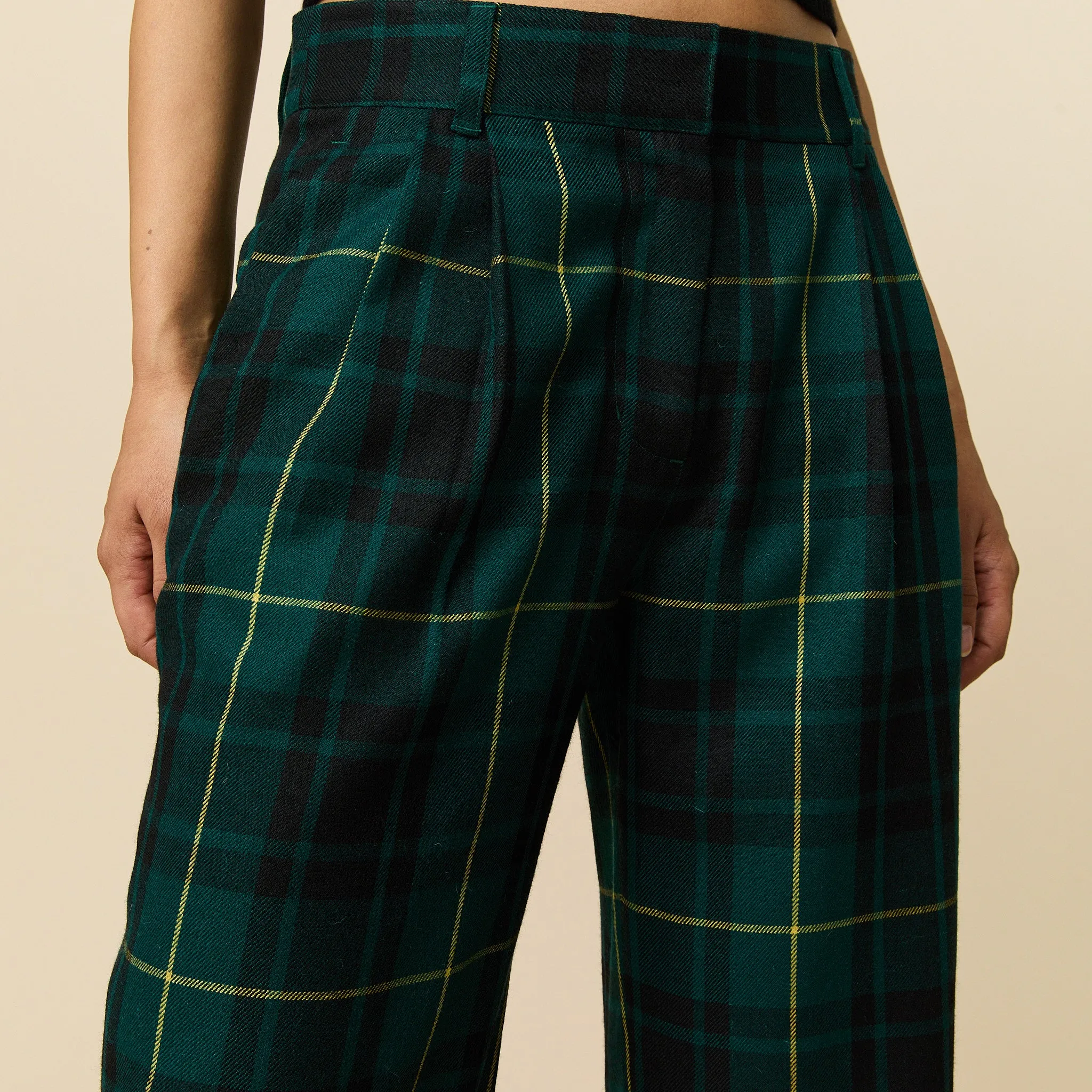 Women's Plaid Tartan Trousers Gordon Modern sold by Rowing Blazers product image thumbnail 3