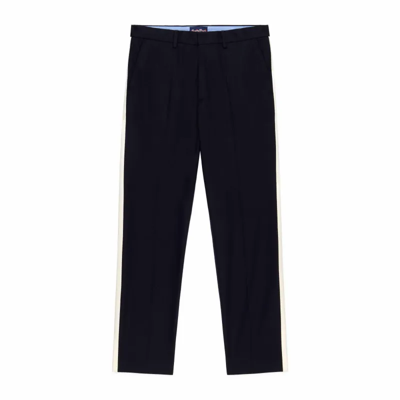 Men's Tuxedo Pant Navy made by Rowing Blazers