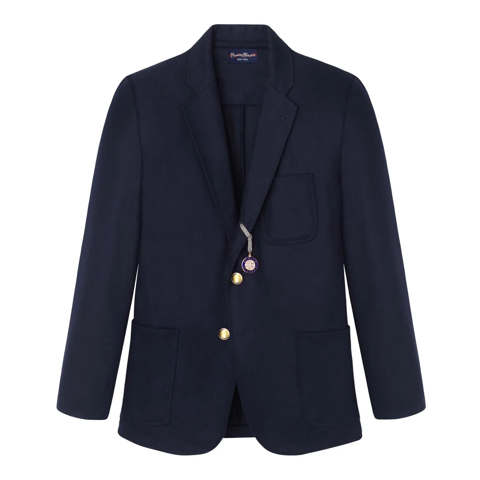 Men's Ripley Blazer Navy sold by Rowing Blazers