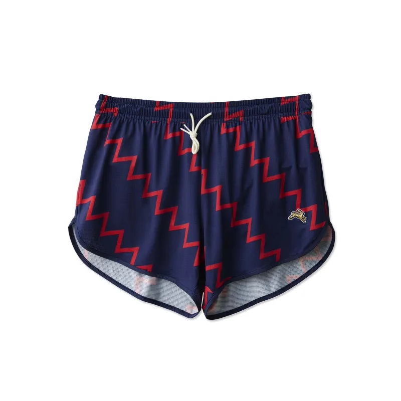 Tracksmith Men's Shorts Navy/Red sold by Rowing Blazers