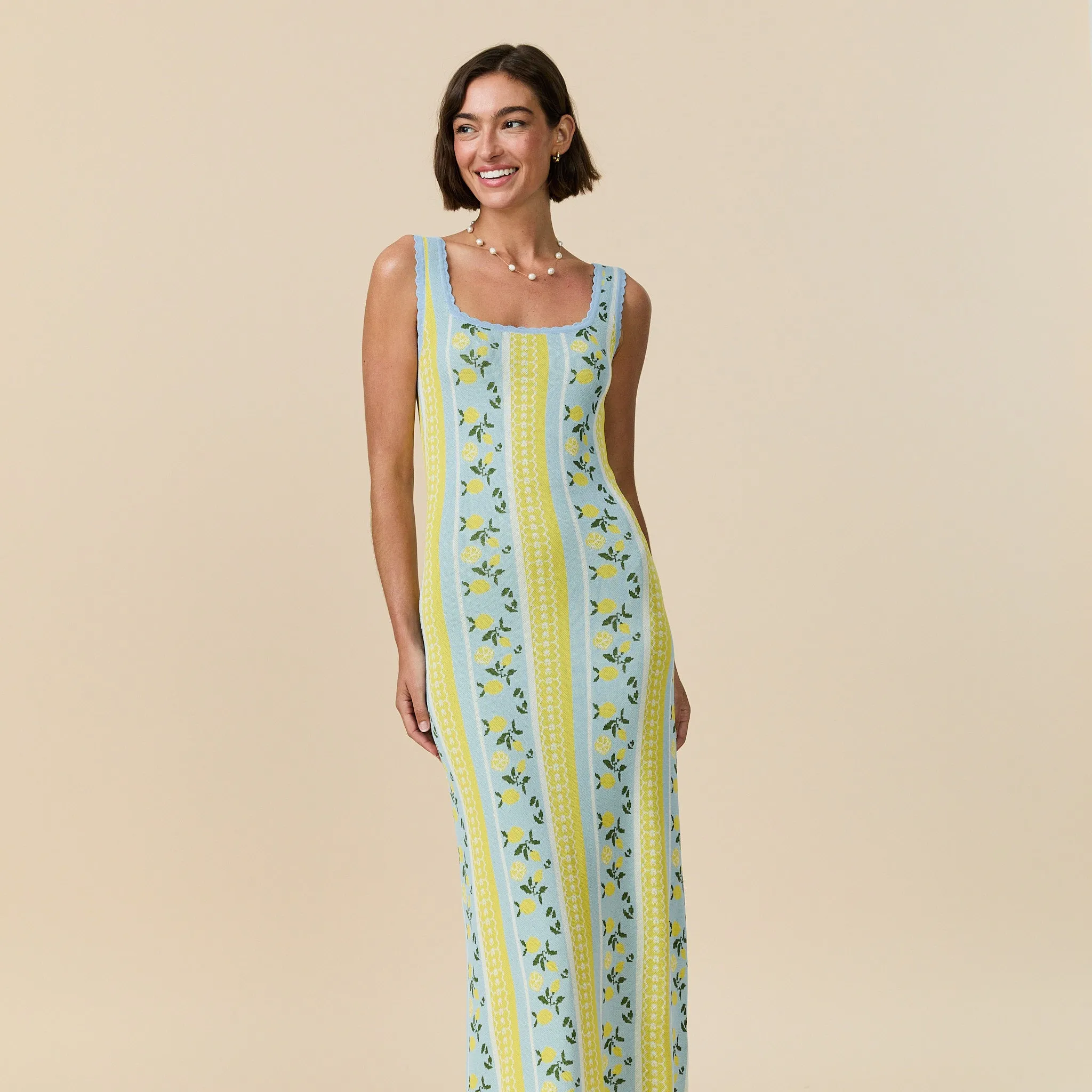 Women's Tank Knit Dress Lemon Isle sold by Rowing Blazers product image thumbnail 5