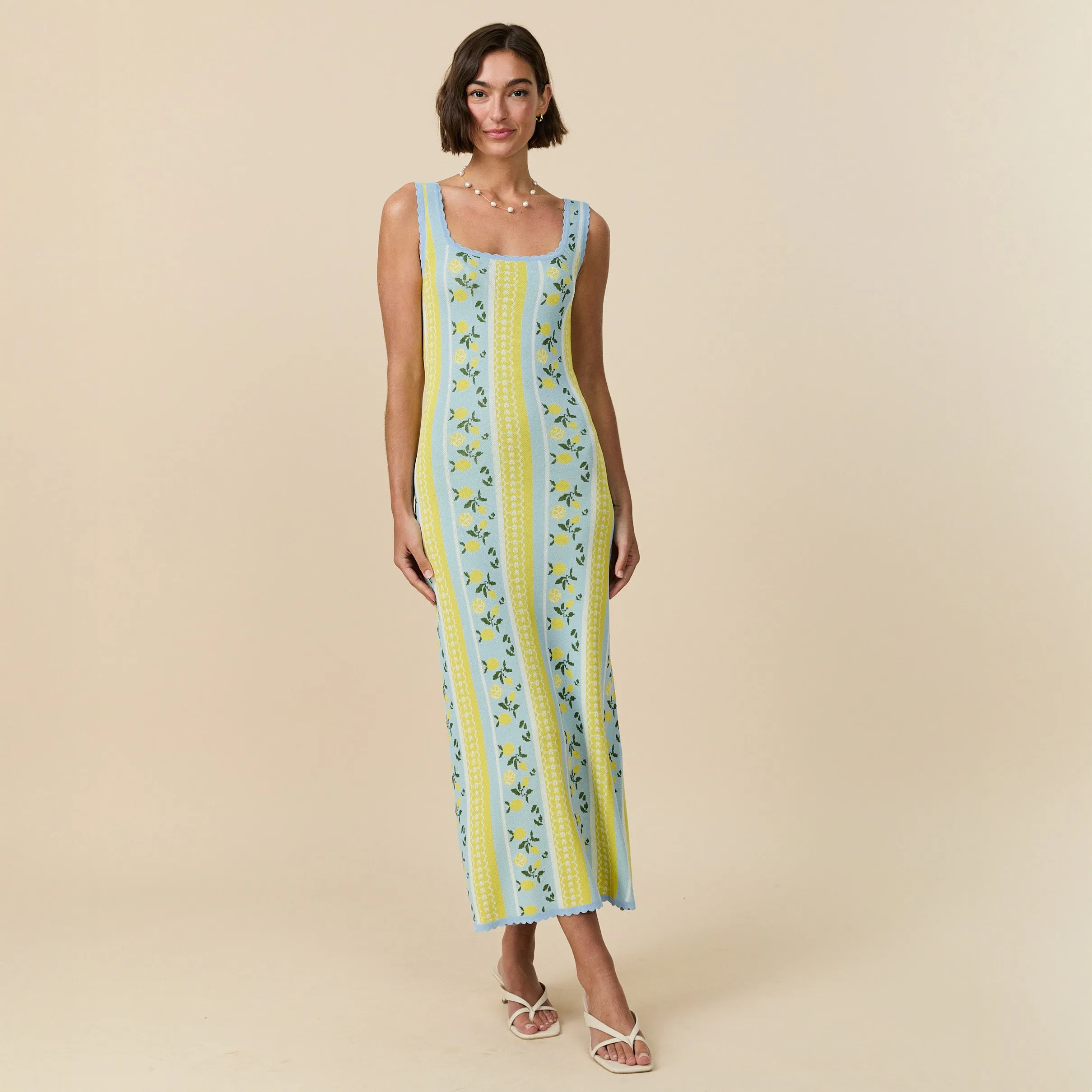 Women's Tank Knit Dress Lemon Isle sold by Rowing Blazers product image thumbnail 3