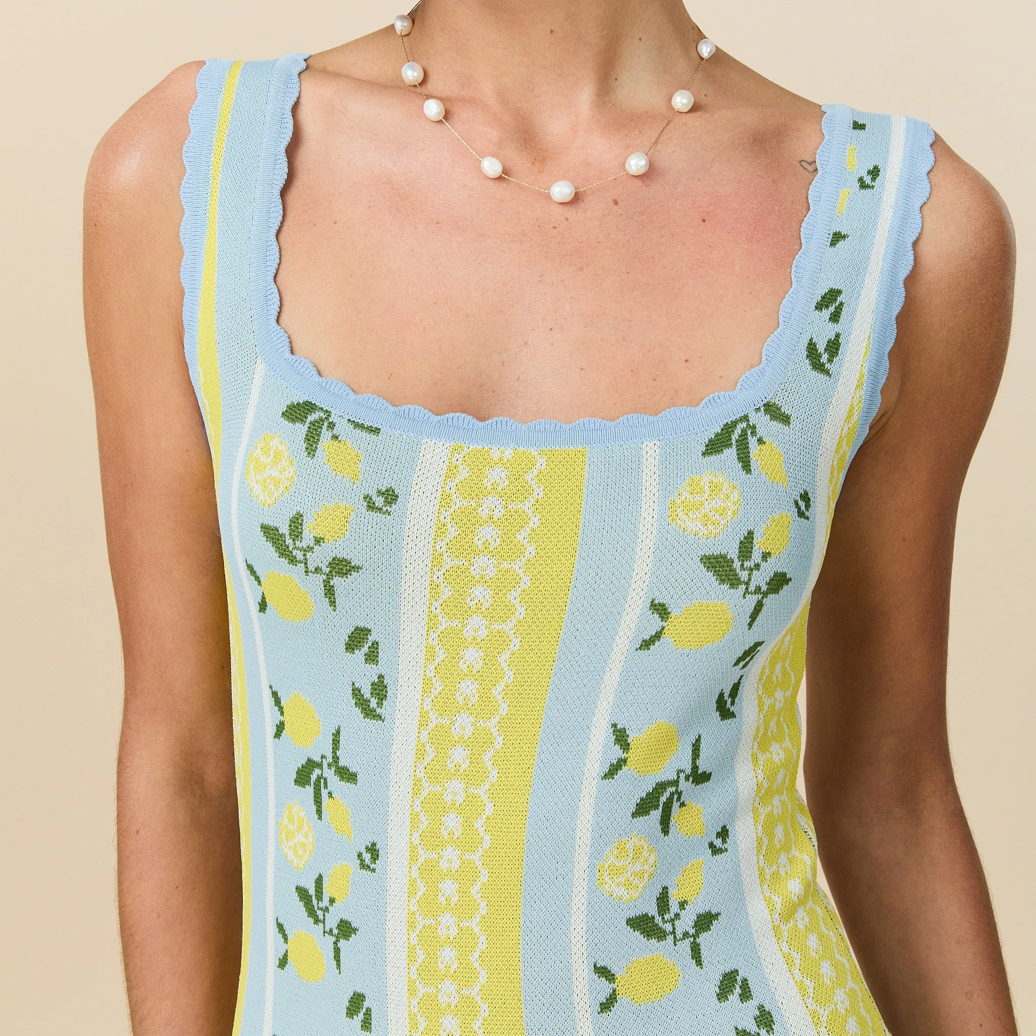 Women's Tank Knit Dress Lemon Isle sold by Rowing Blazers product image thumbnail 4