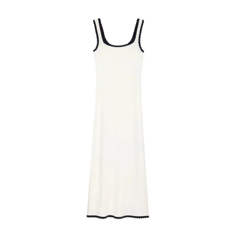 Women's Tank Knit Dress White sold by Rowing Blazers