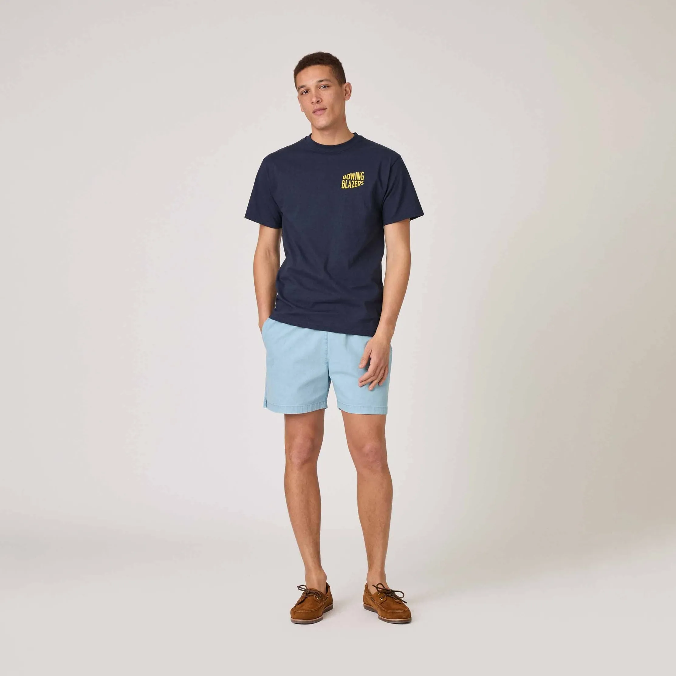 Men's Cotton T-Shirt Navy sold by Rowing Blazers product image thumbnail 2