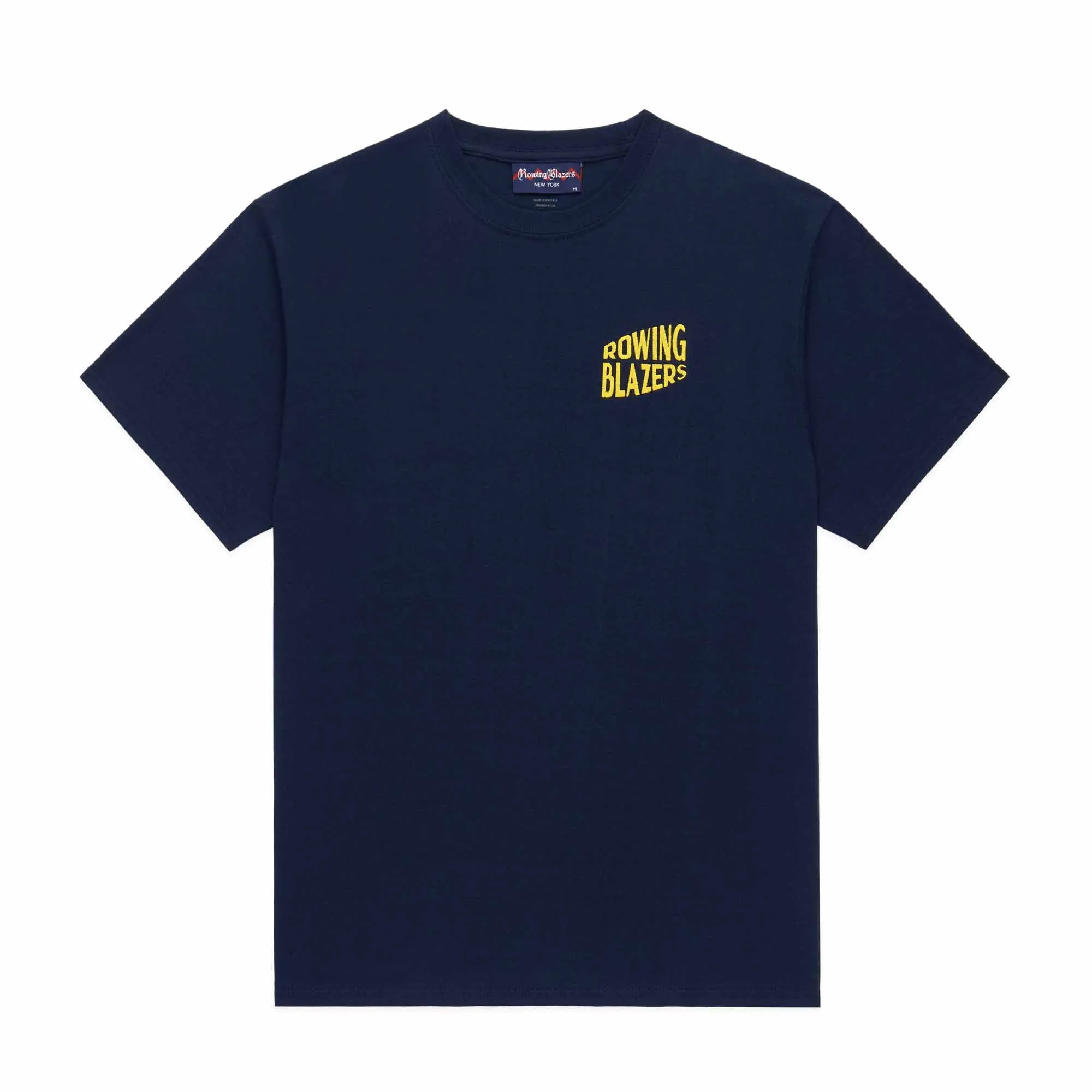 Men's Cotton T-Shirt Navy sold by Rowing Blazers