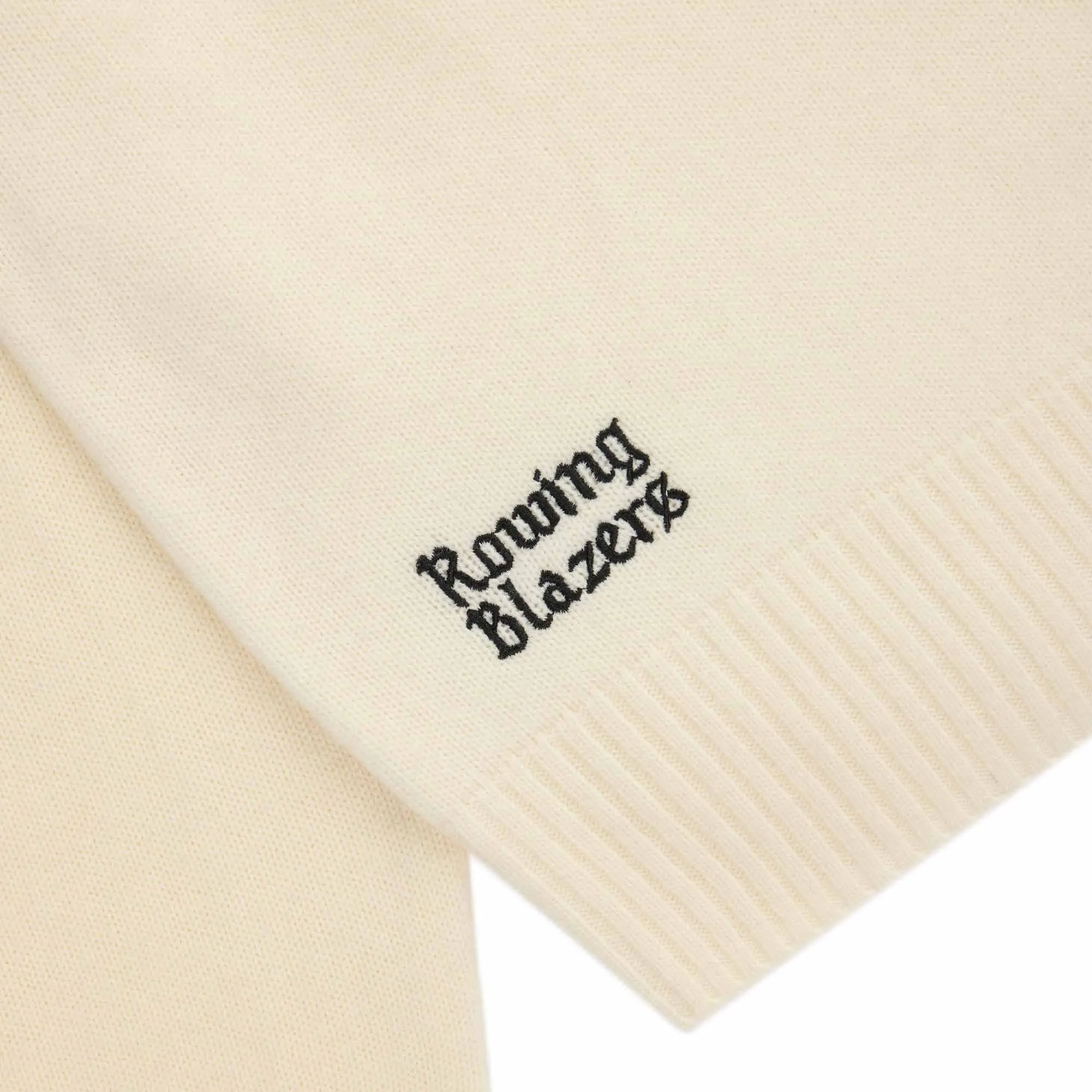 Men's Tigger Cashmere Sweater Ivory sold by Rowing Blazers product image thumbnail 5