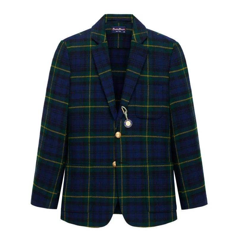 Men's Wool Tartan Ripley Blazer Gordon Modern sold by Rowing Blazers