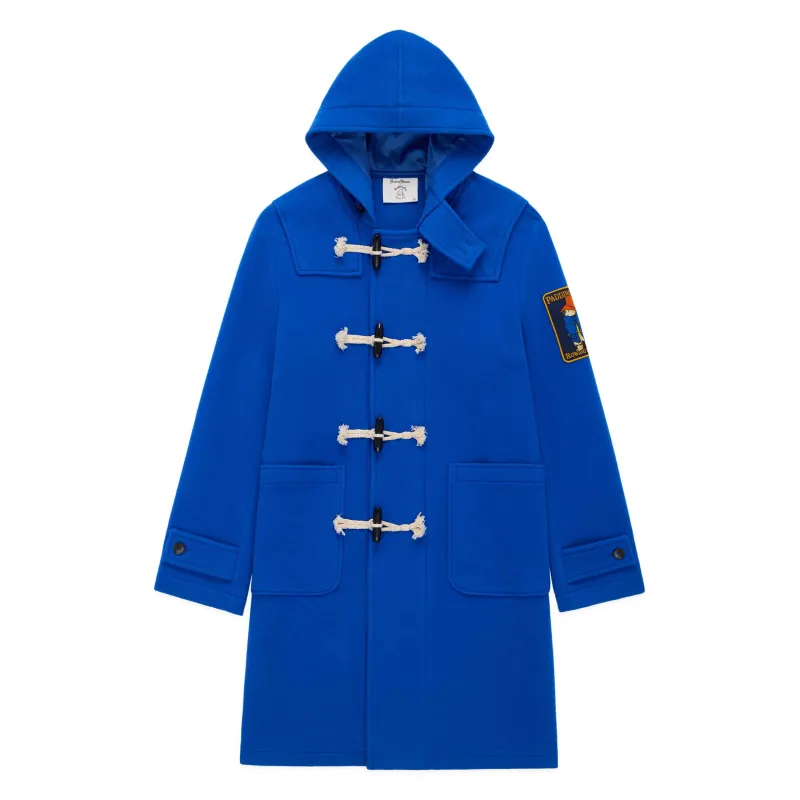 Paddington Duffel Coat Blue sold by Rowing Blazers