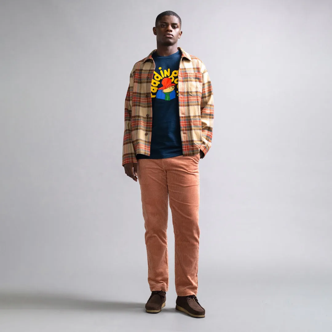 Men's Wool Stewart Tartan Chore Jacket Neutral Plaid sold by Rowing Blazers product image thumbnail 5