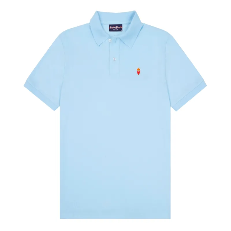 Heart Icon Piqué Polo sold by Rowing Blazers