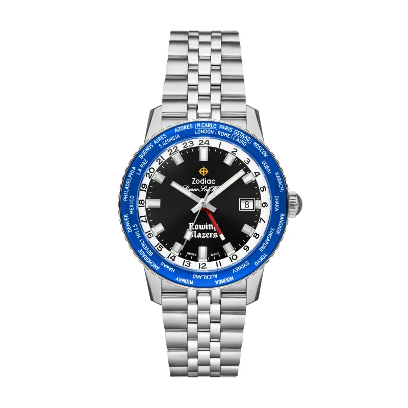 Zodiac x Rowing Blazers Super Sea Wolf World Time GMT made by Rowing Blazers