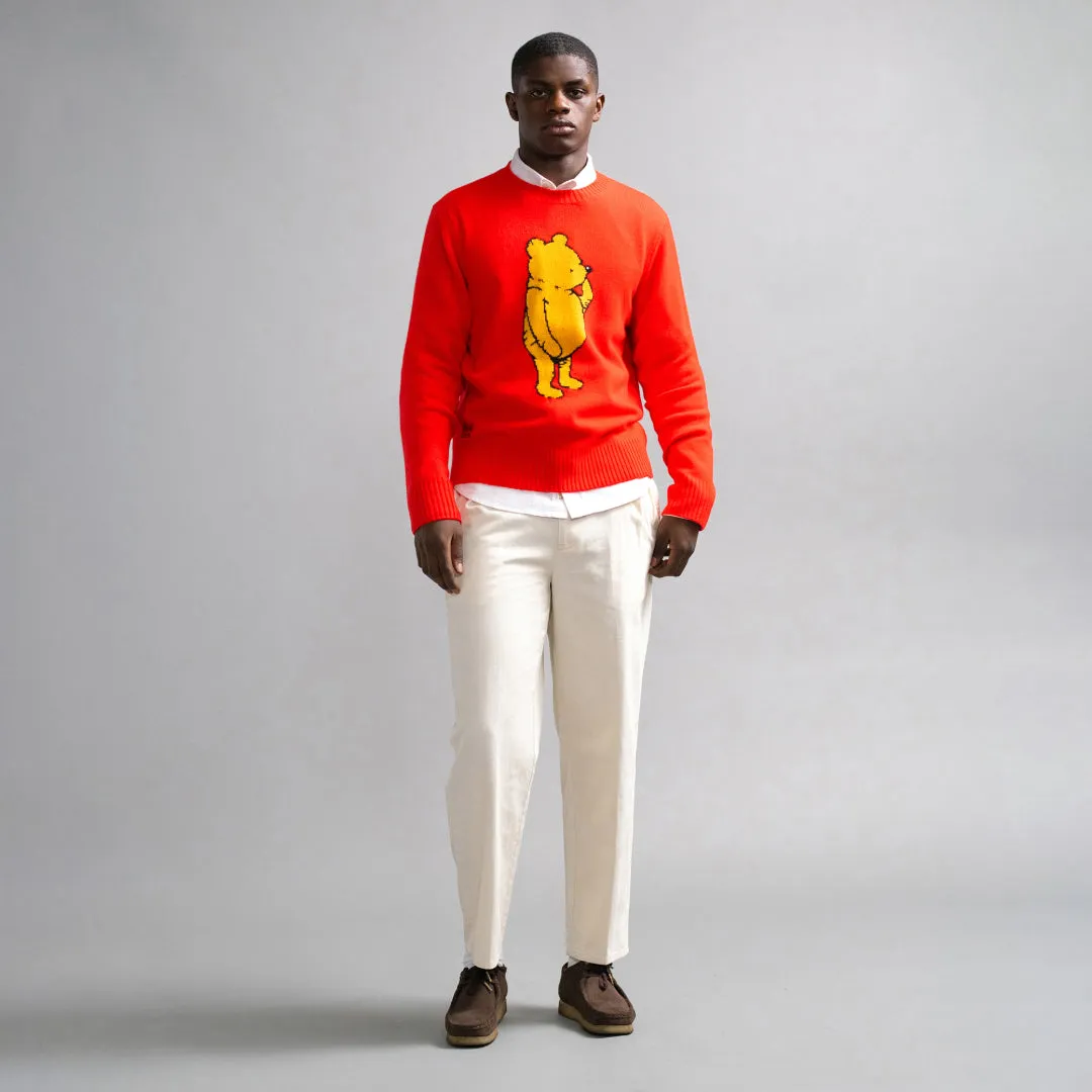 Cashmere Winnie-the-Pooh Sweater Red sold by Rowing Blazers product image thumbnail 2