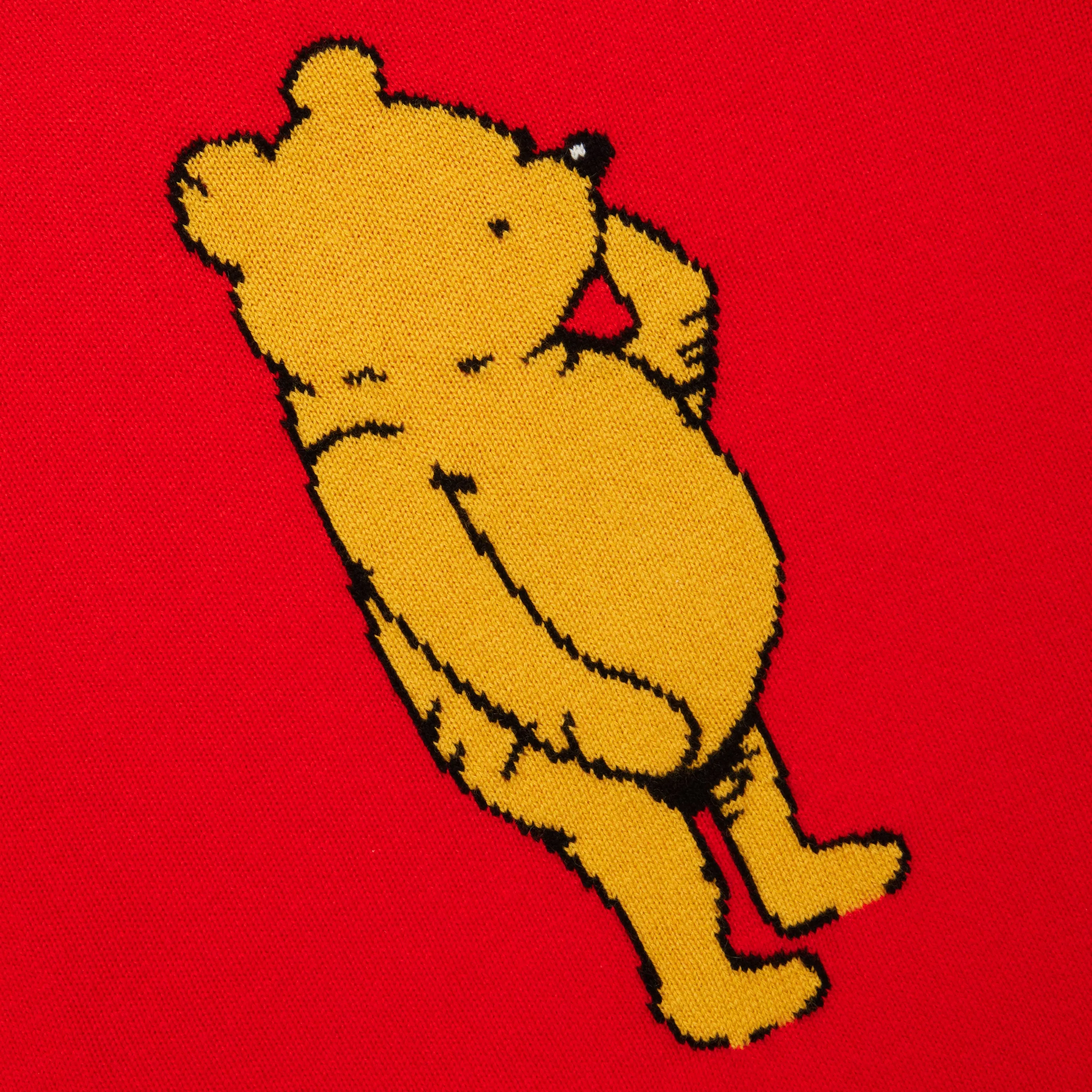 Cashmere Winnie-the-Pooh Sweater Red sold by Rowing Blazers product image thumbnail 3