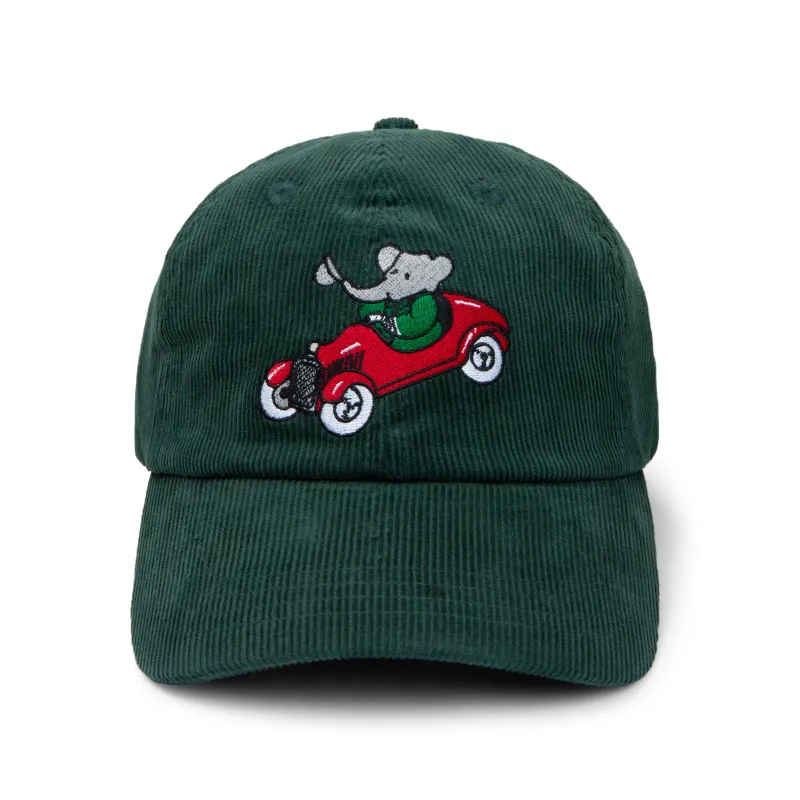 Babar Sportscar Corduroy Dad Hat made by Rowing Blazers
